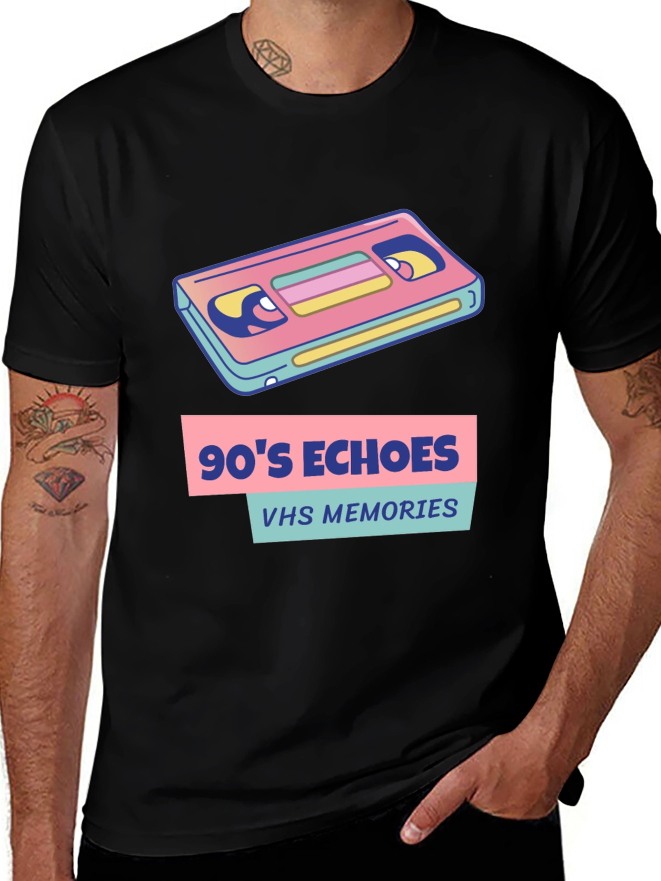 90's Echoes VHS Memories T-Shirt