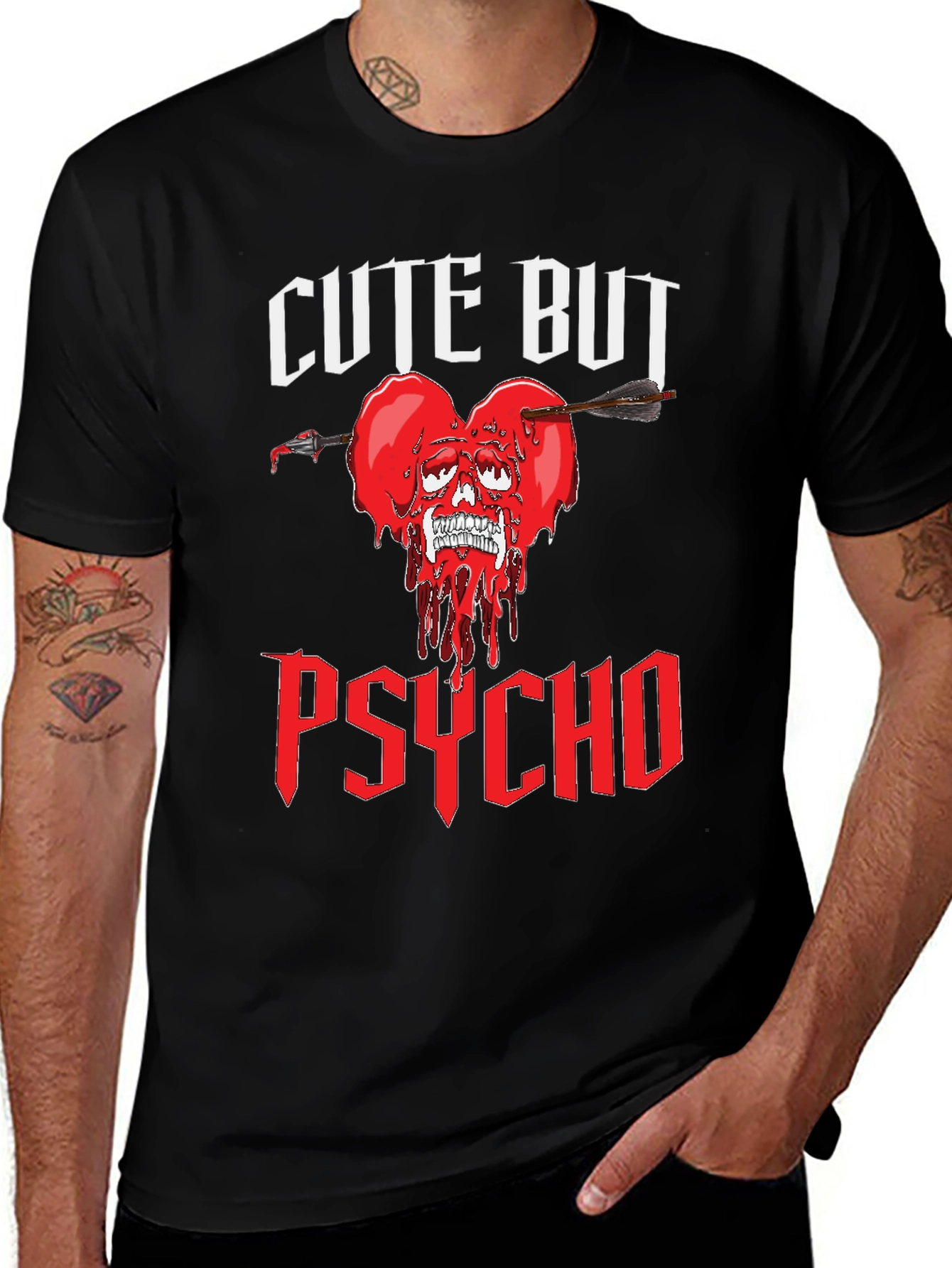 Variant 7 of Cute But Psycho T-Shirt