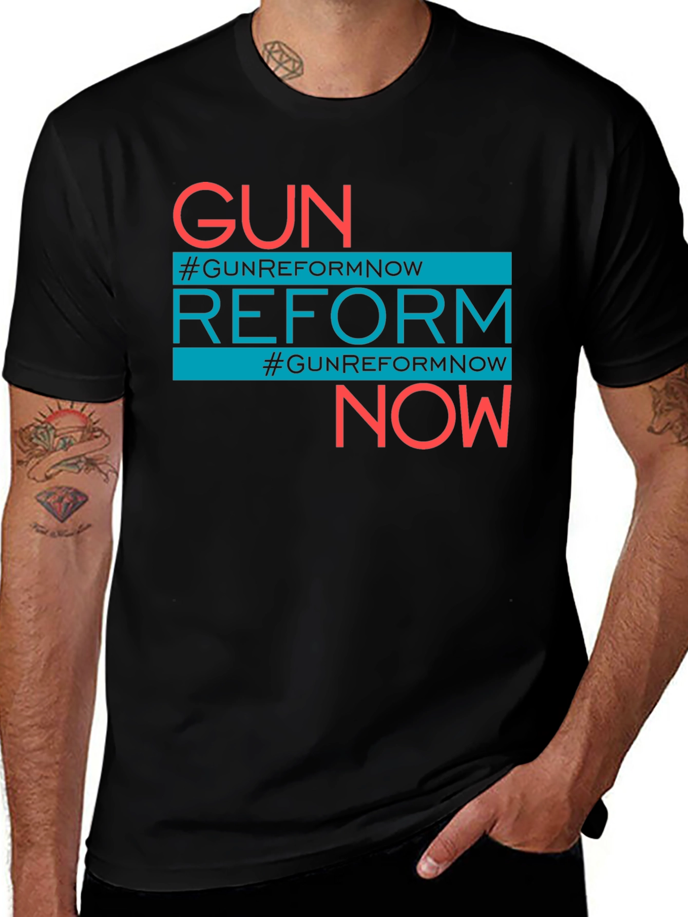 Variant 12 of Gun Reform Now Graphic T-Shirt