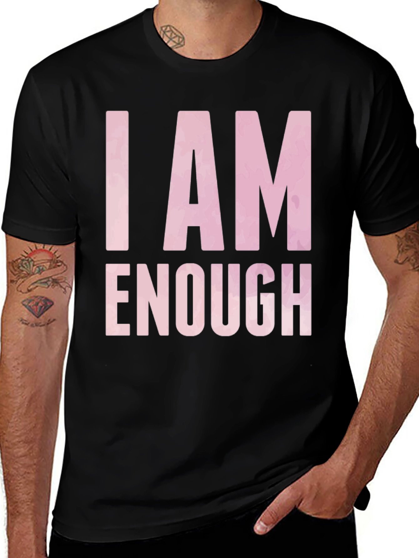 I Am Enough T-Shirt - Inspirational Positive Message