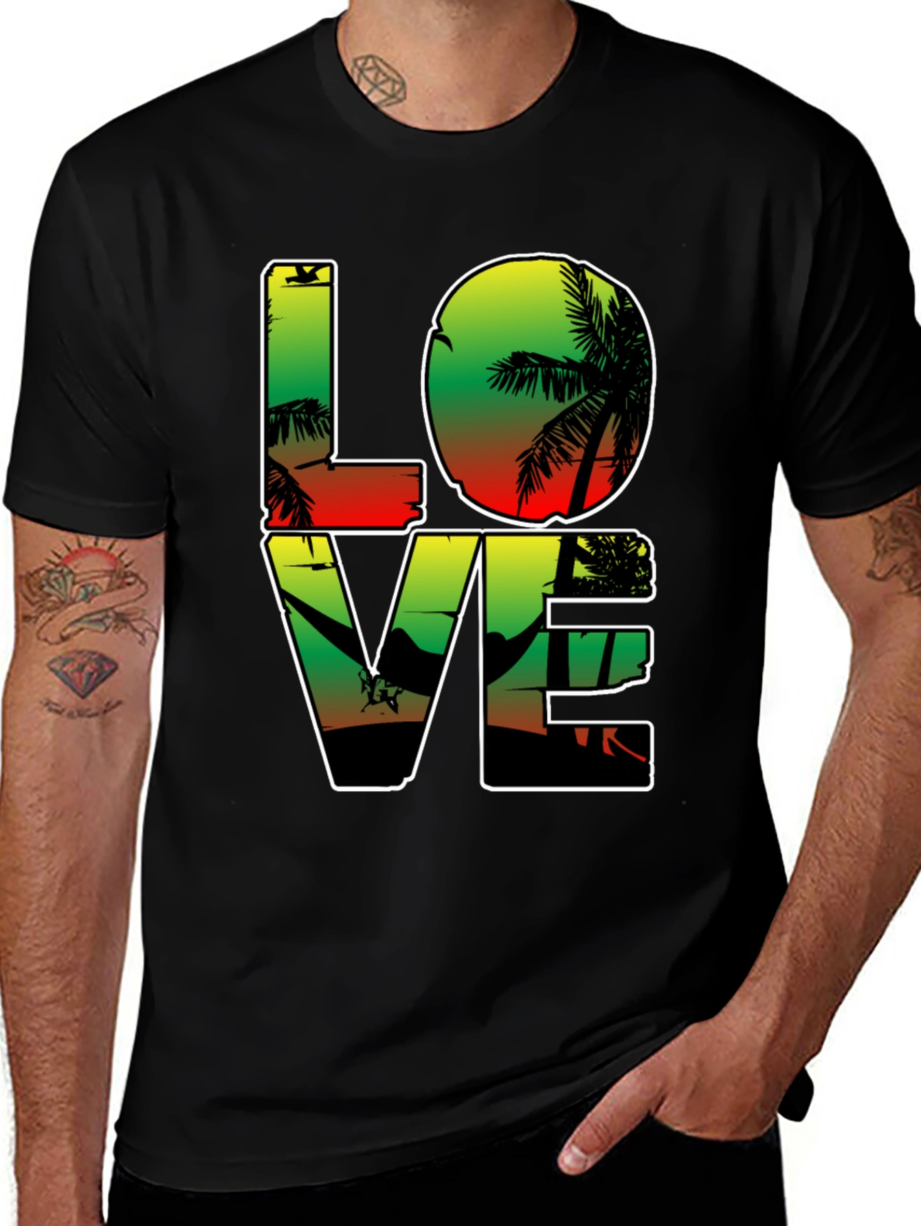 Variant 14 of Tropical Love T-Shirt