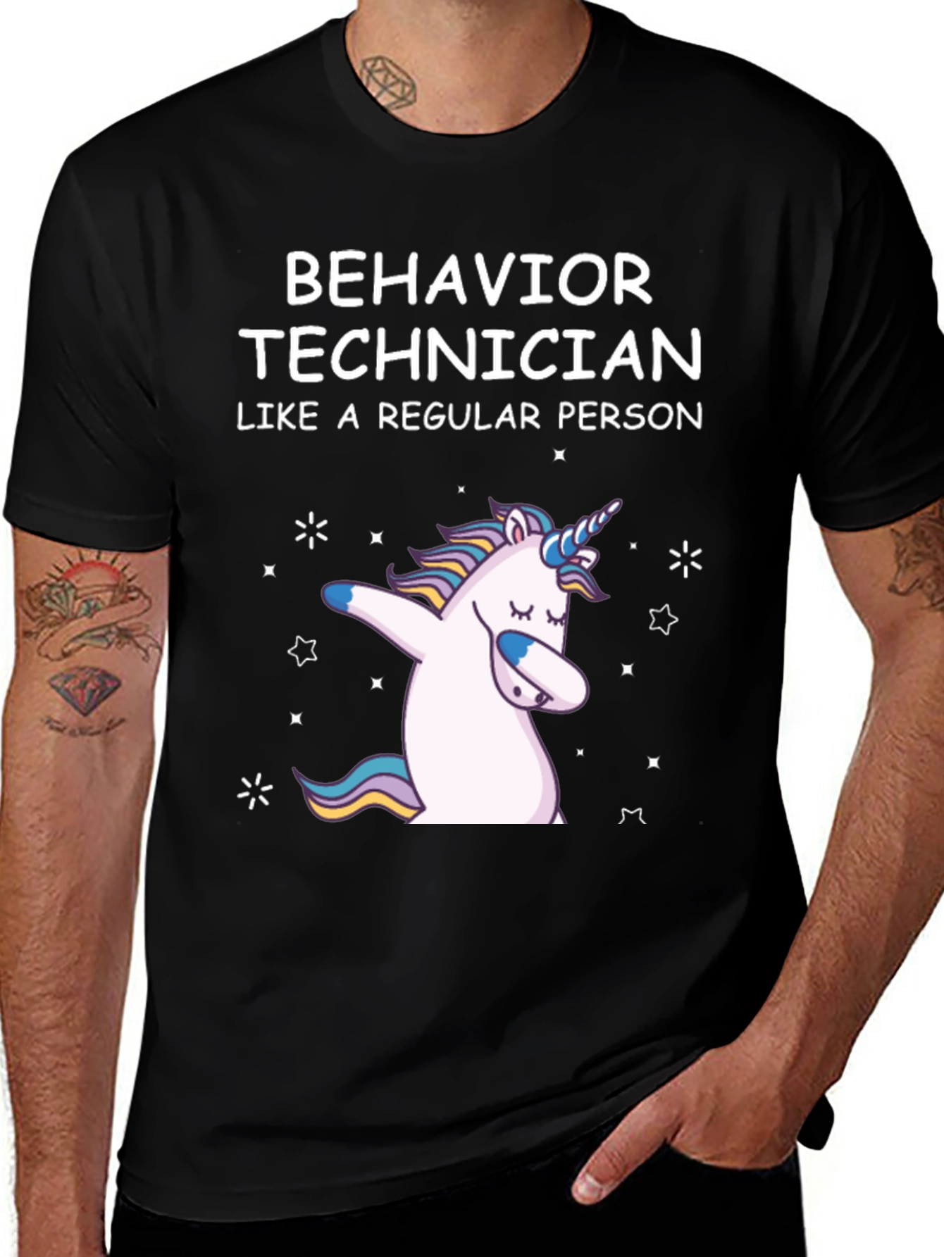 Variant 6 of Behavior Technician Unicorn T-Shirt