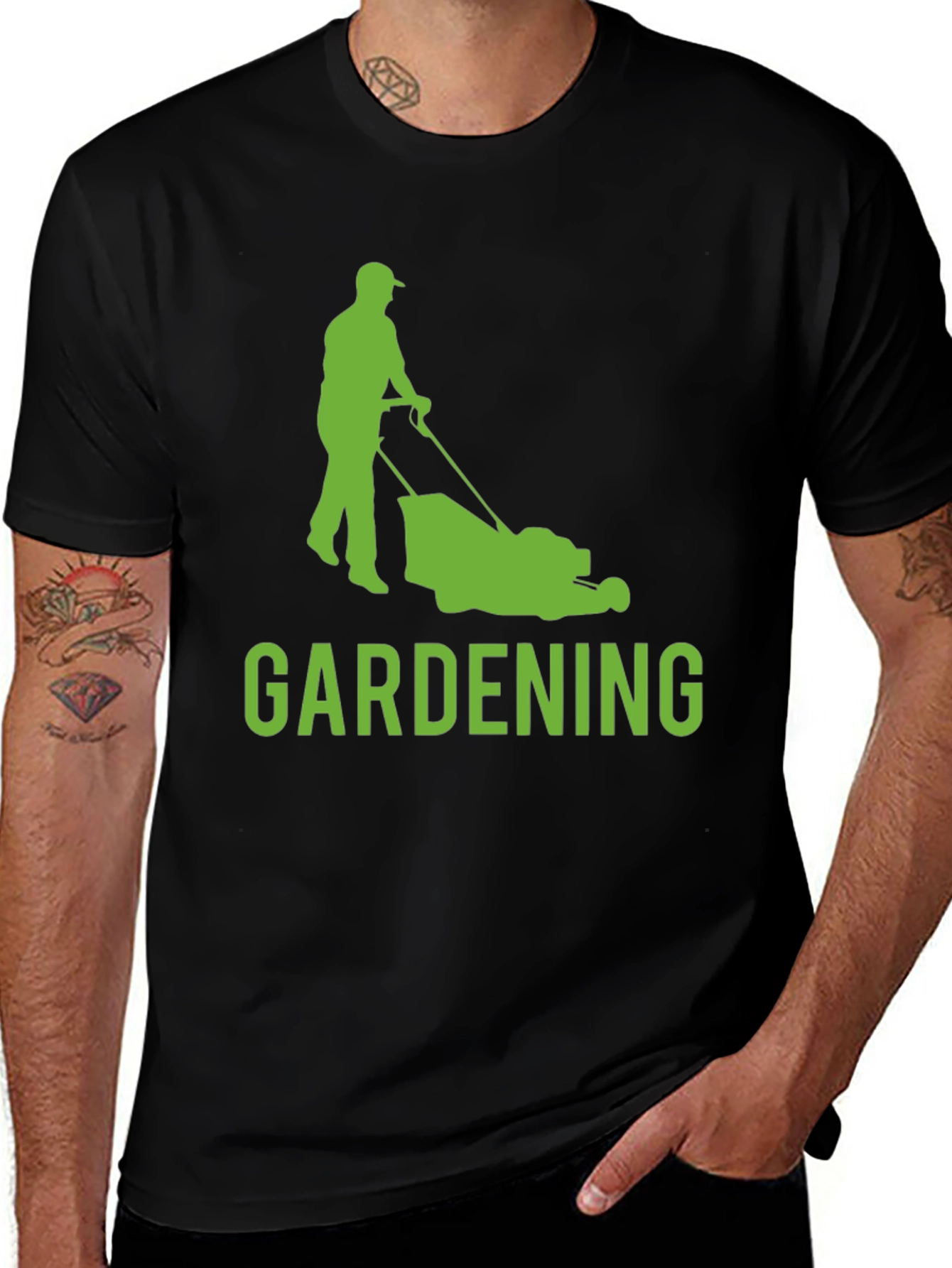 Variant 17 of Gardening T-Shirt - Lawn Mowing Apparel