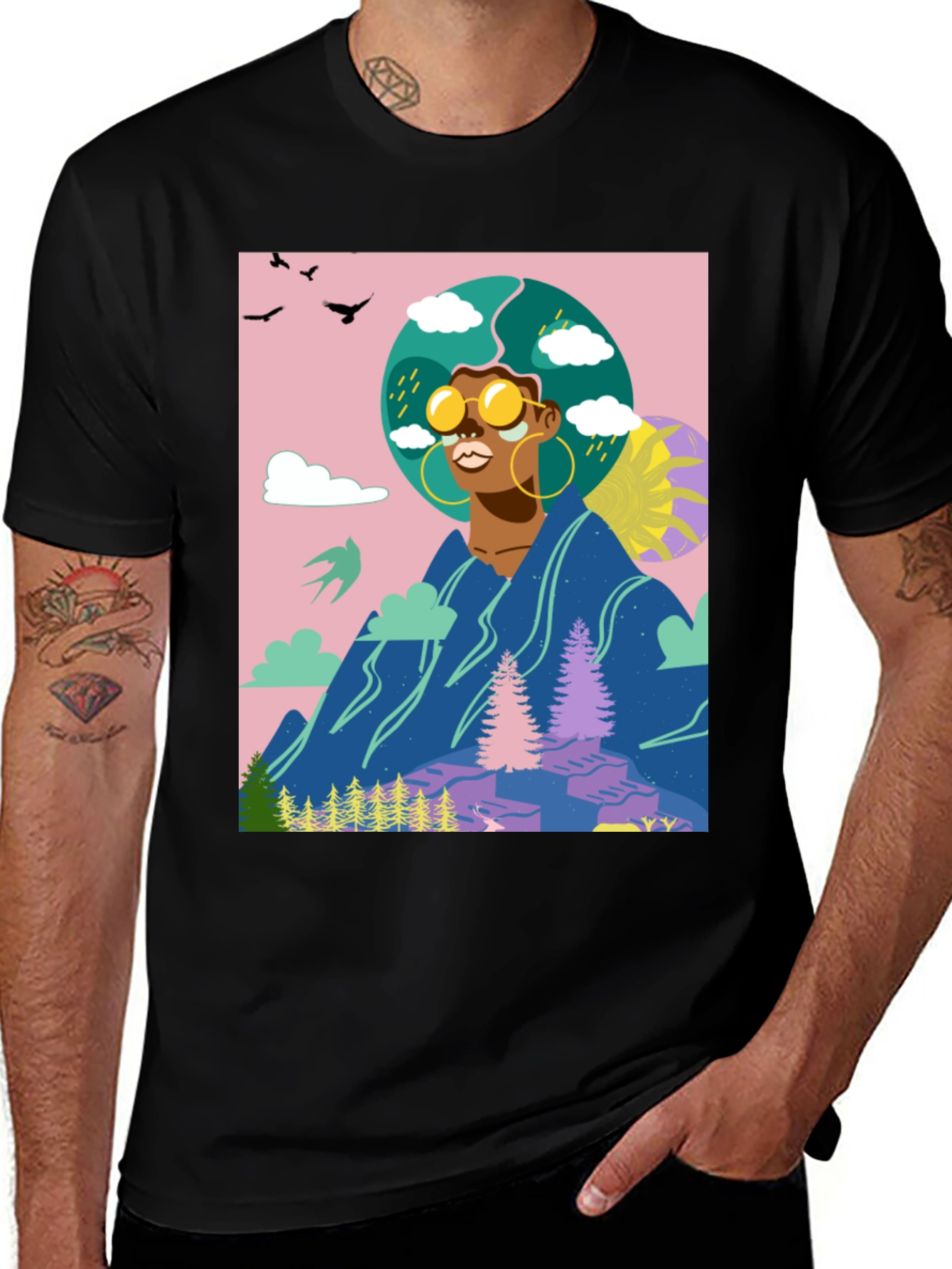Variant 18 of Nature Graphic T-Shirt