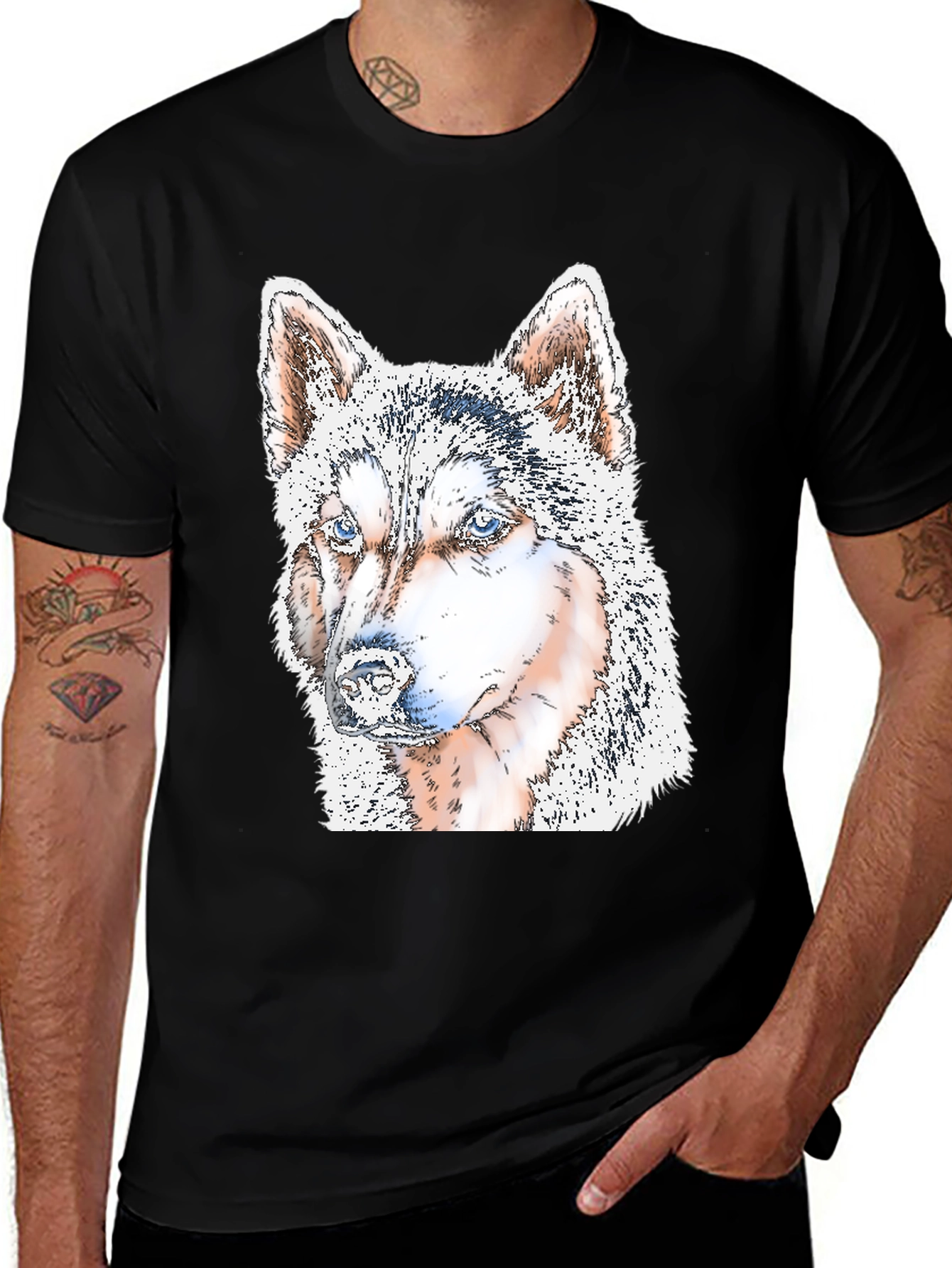 Variant 30 of Dog Graphic T-Shirt, Unisex