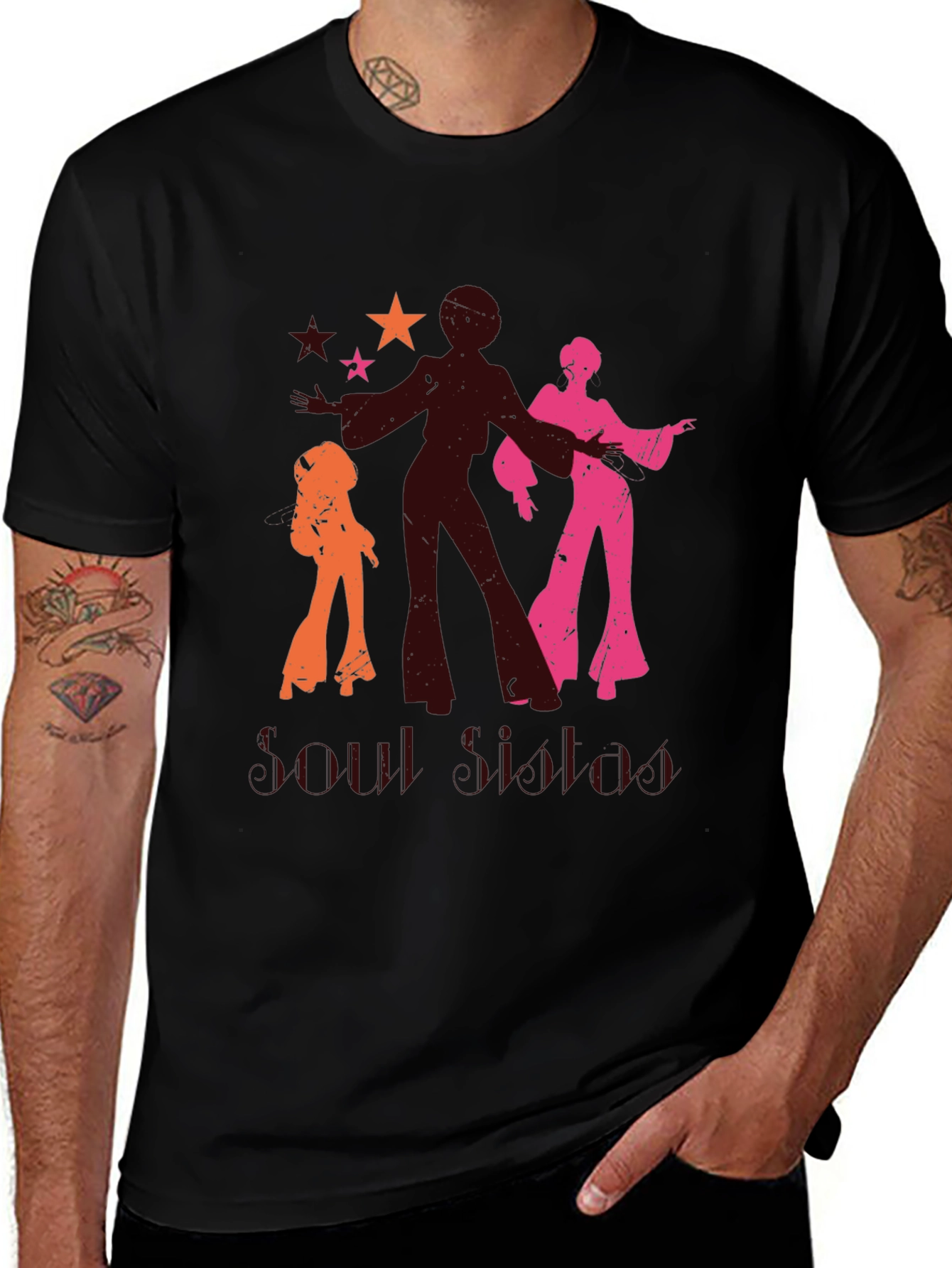 Variant 21 of Retro Soul Sisters Graphic Tee