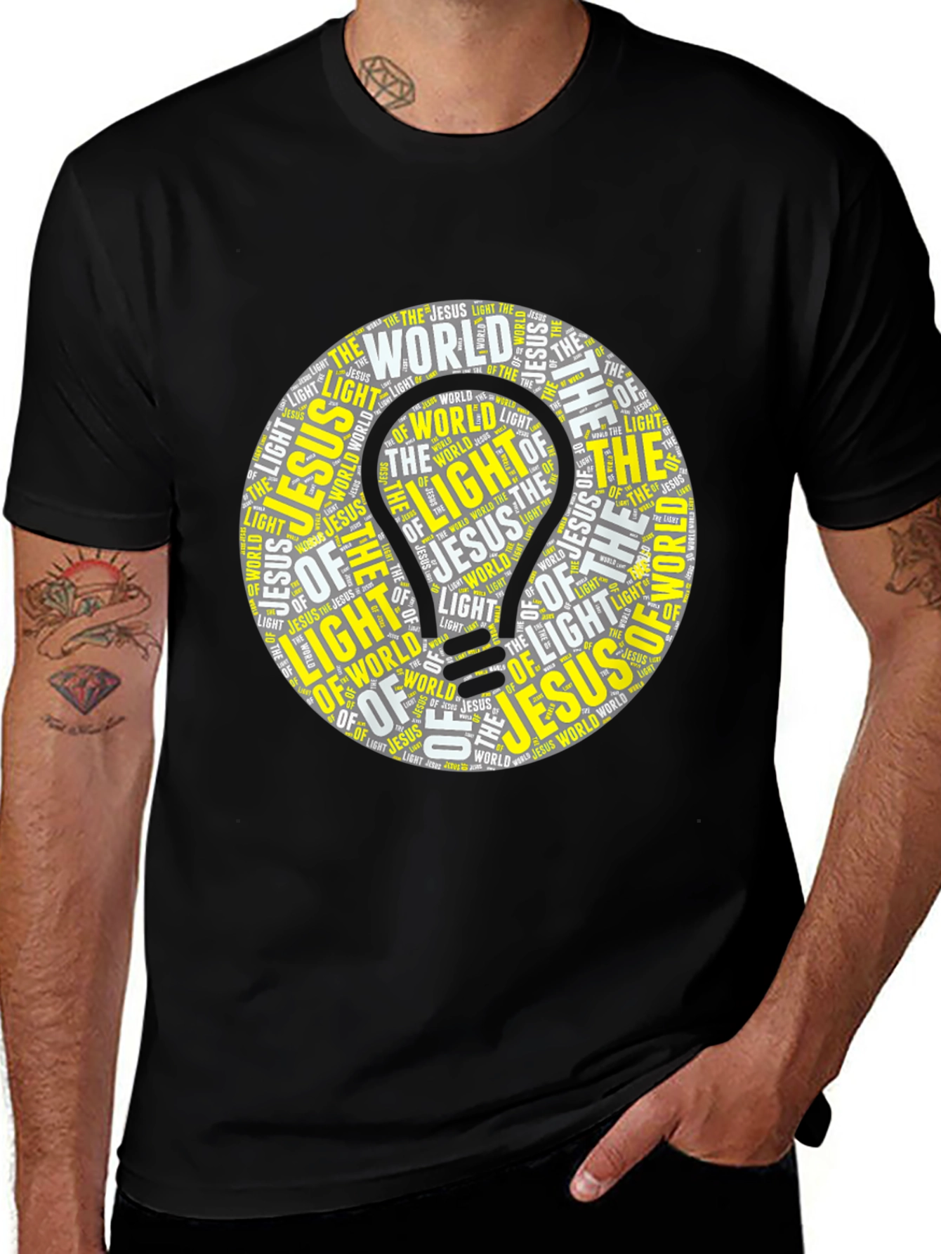 Jesus Light of the World Graphic Tee