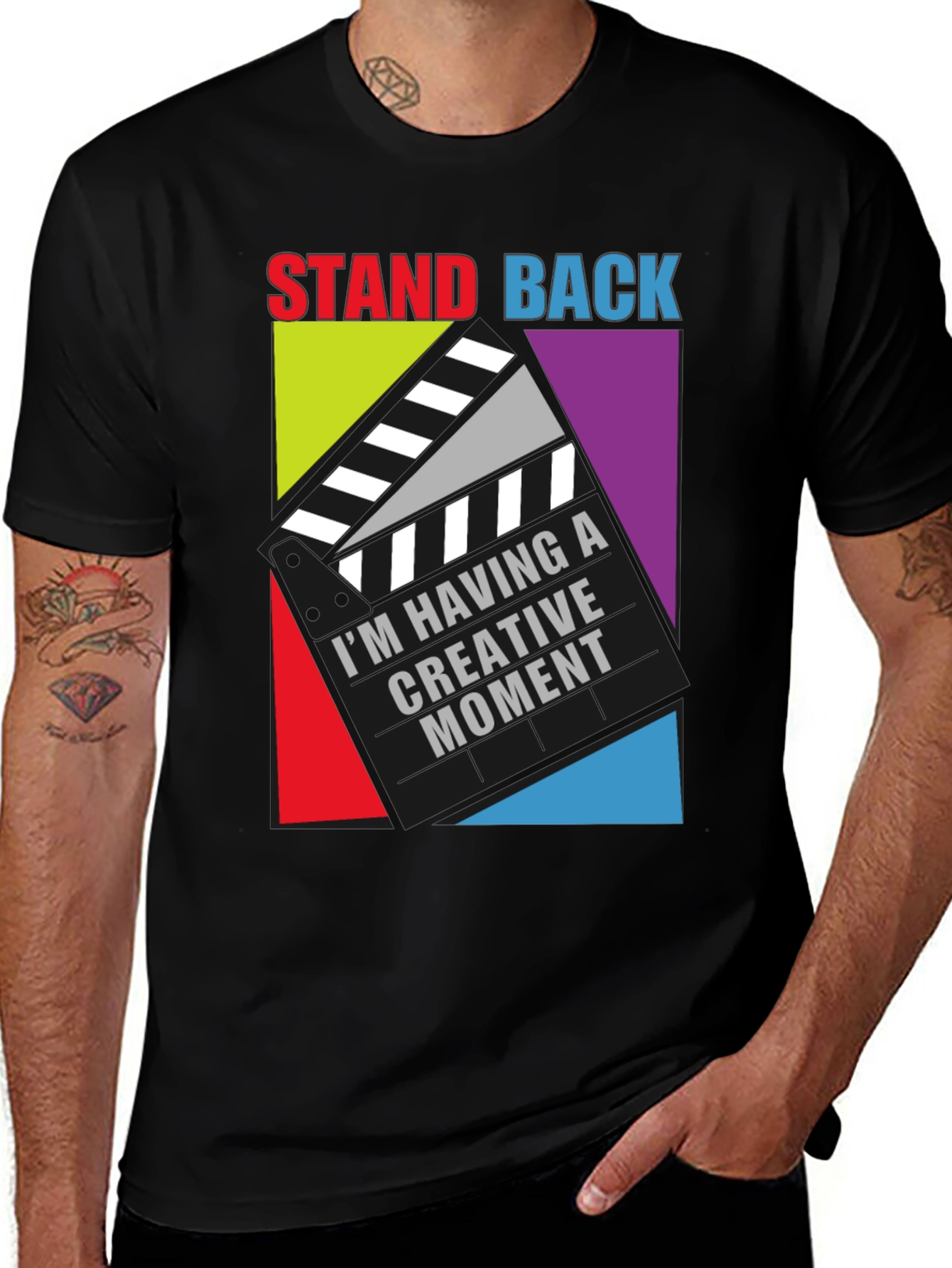 Variant 6 of Creative Moment Film Crew Graphic T-Shirt