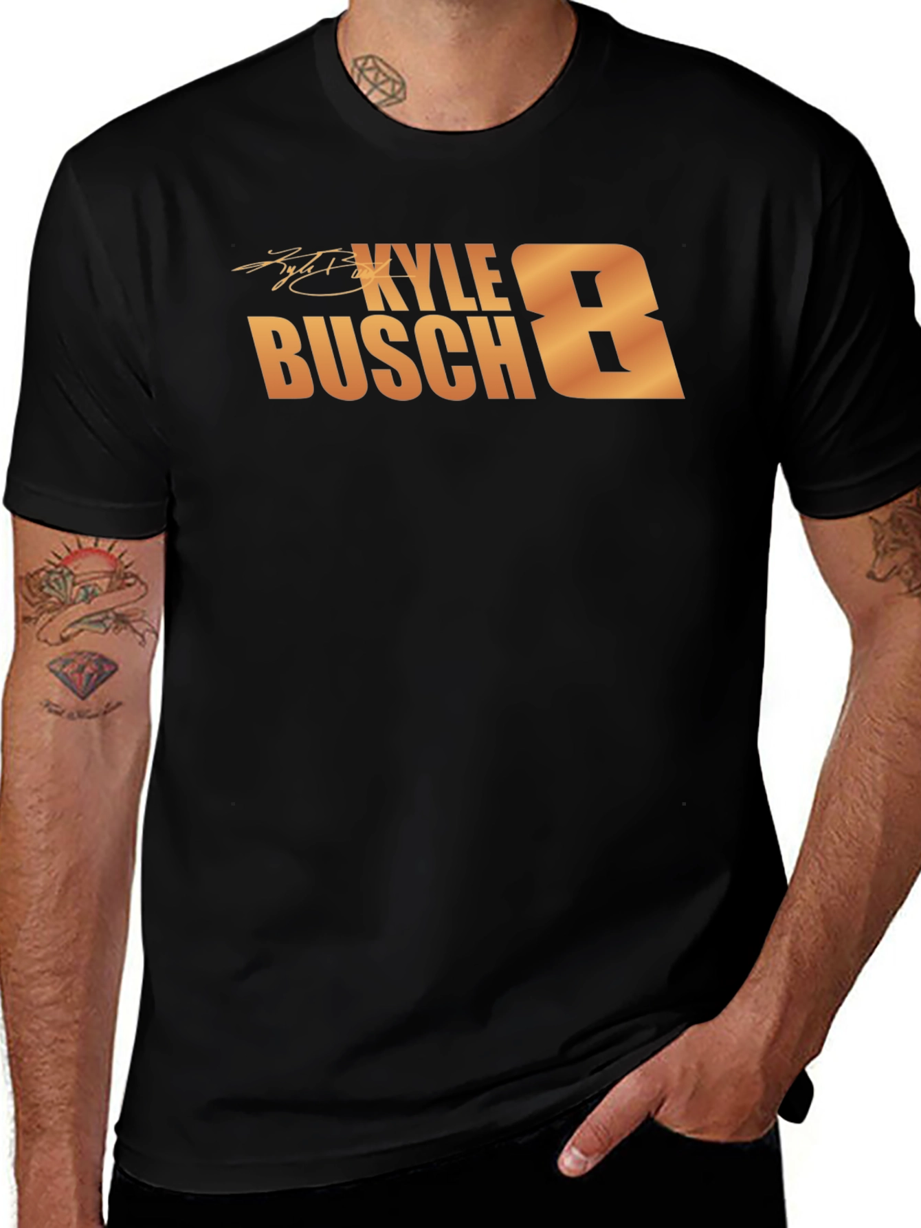 Kyle Busch #8 T-Shirt - Racing Fan Apparel