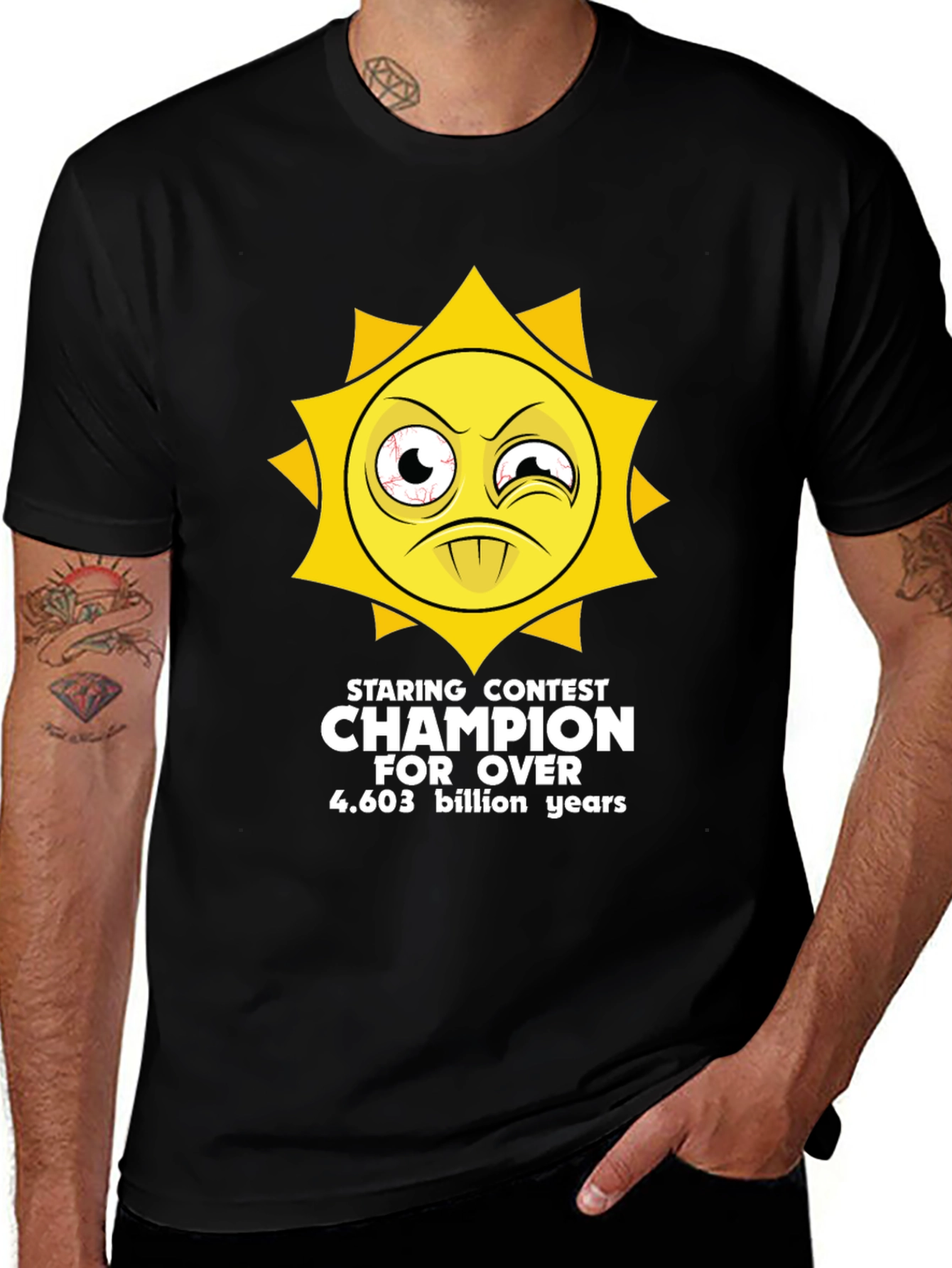Variant 30 of Staring Contest Champion Graphic Tee
