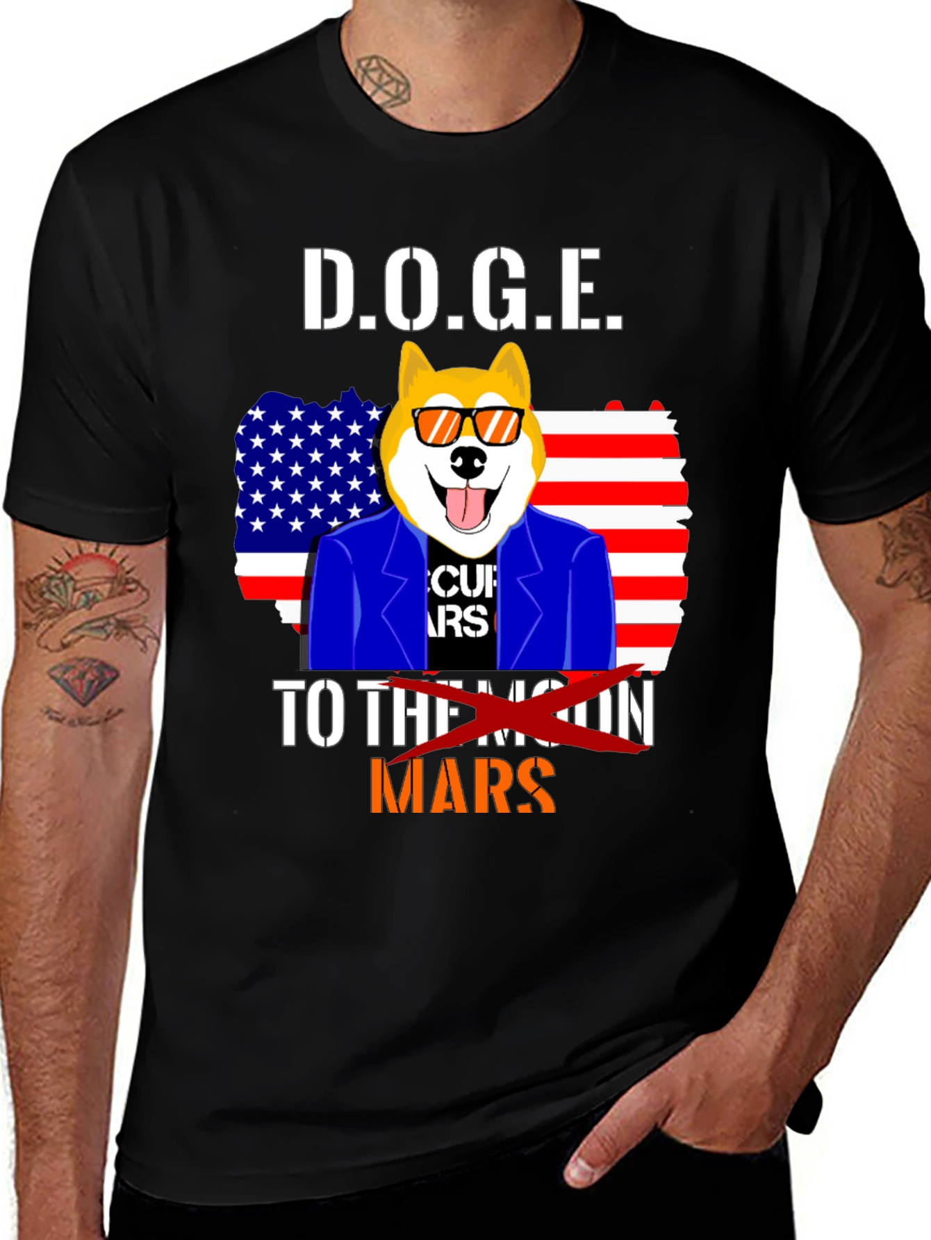 D.O.G.E. To Mars T-Shirt