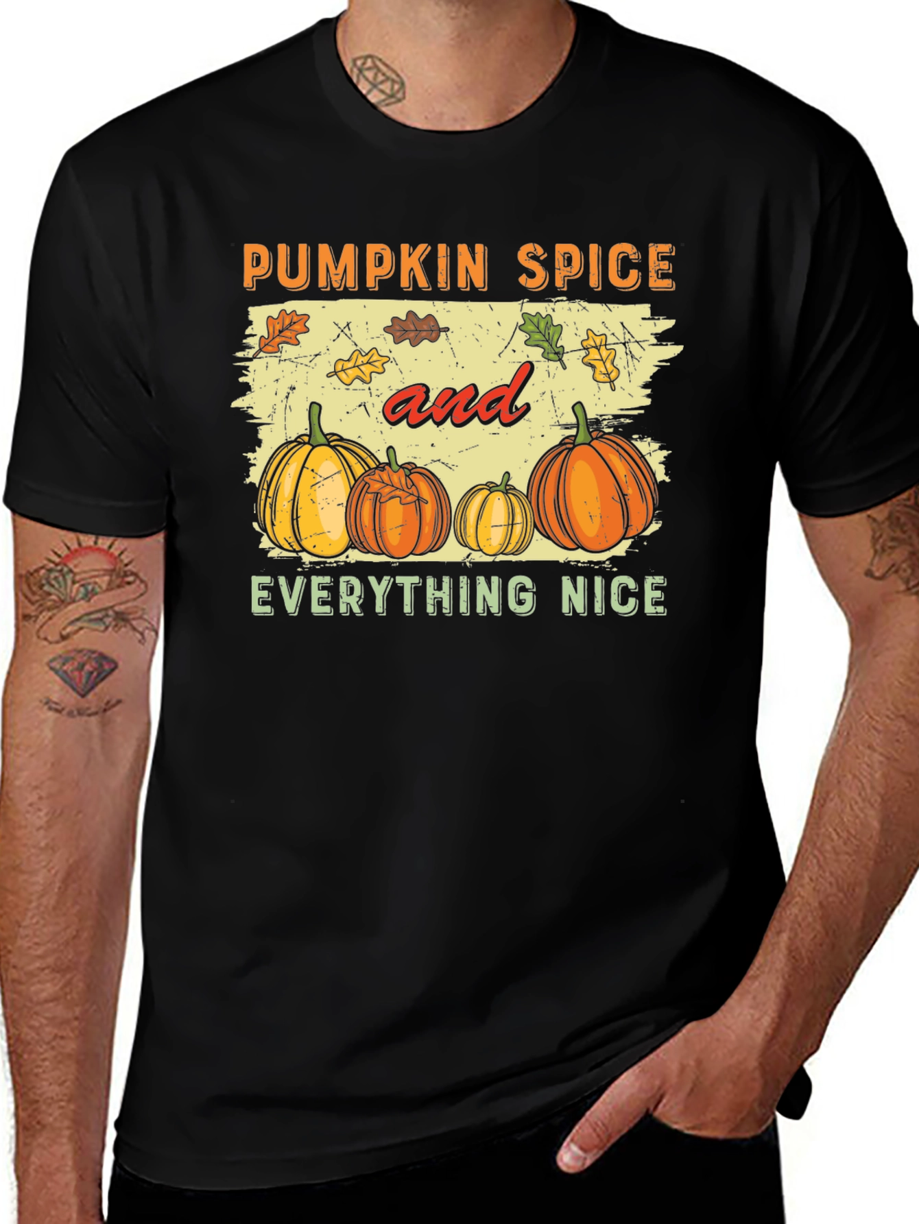 Variant 18 of Pumpkin Spice and Everything Nice T-Shirt