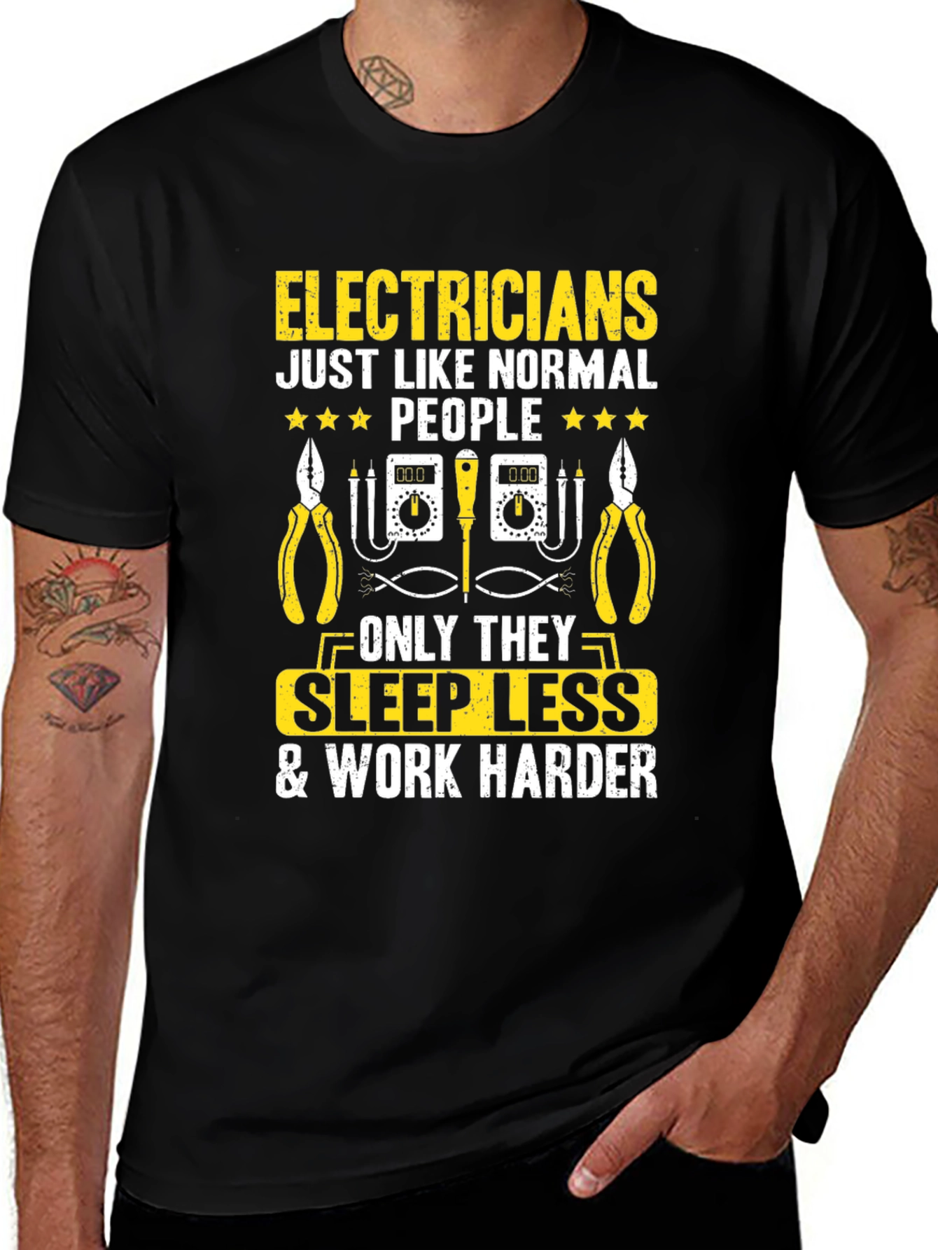 Variant 15 of Electrician Humor Graphic Tee