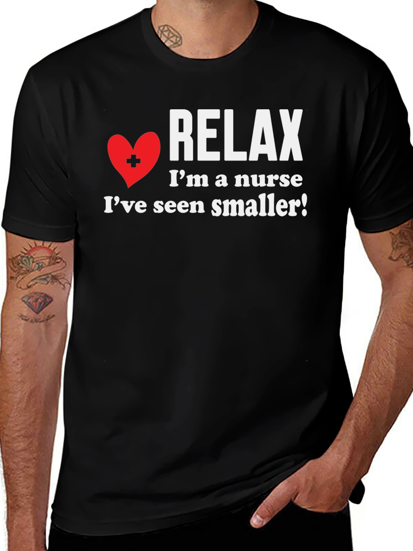 Variant 14 of Relax I'm a Nurse T-Shirt