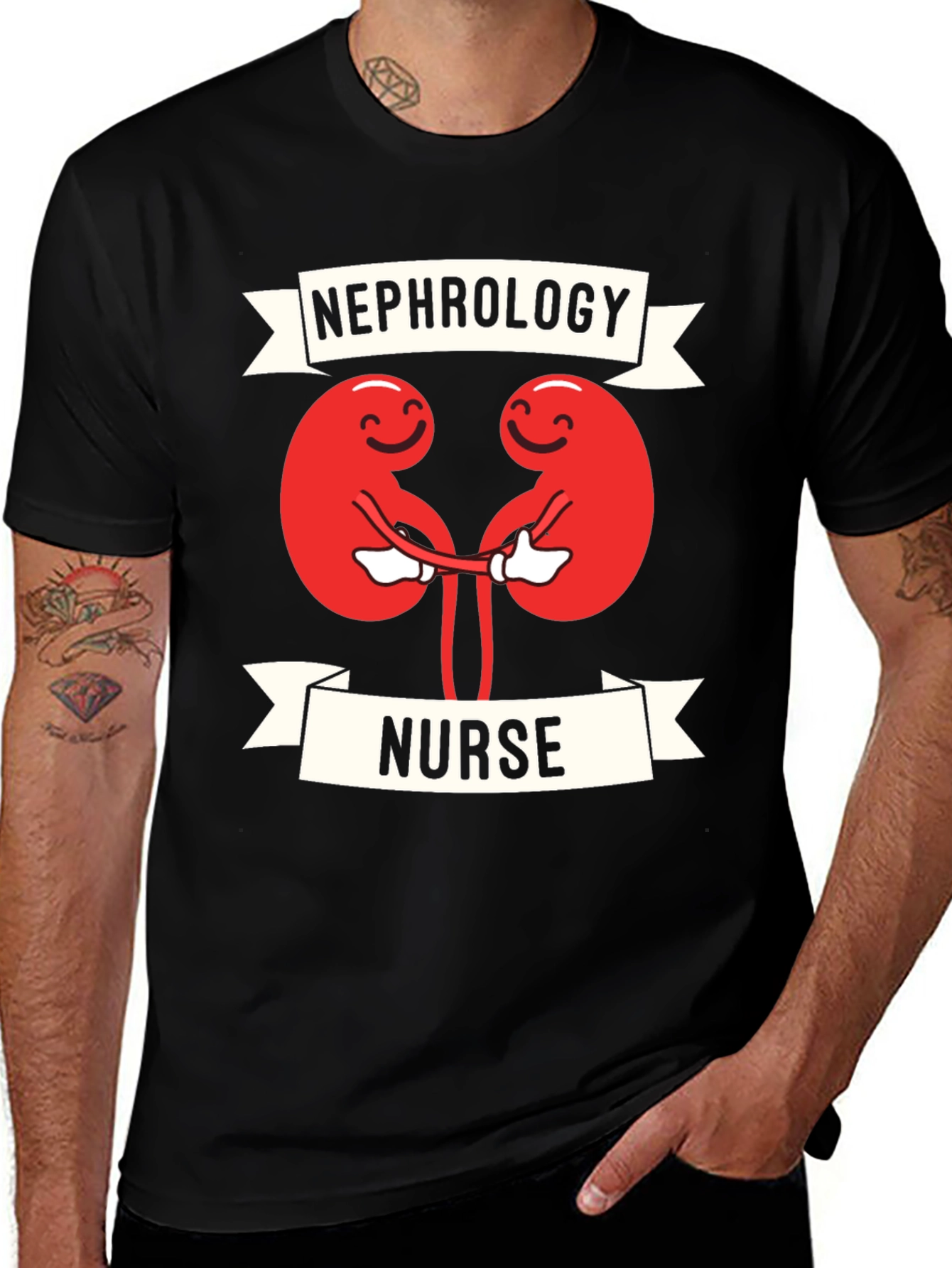 Nephrology Nurse Kidney Humor T-Shirt