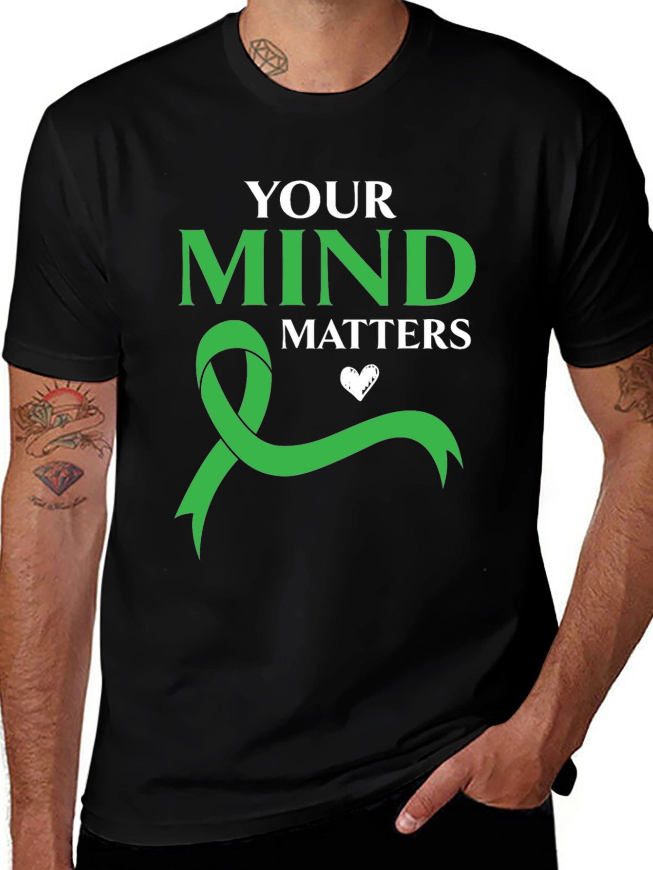Variant 12 of Your Mind Matters Mental Health Awareness T-Shirt