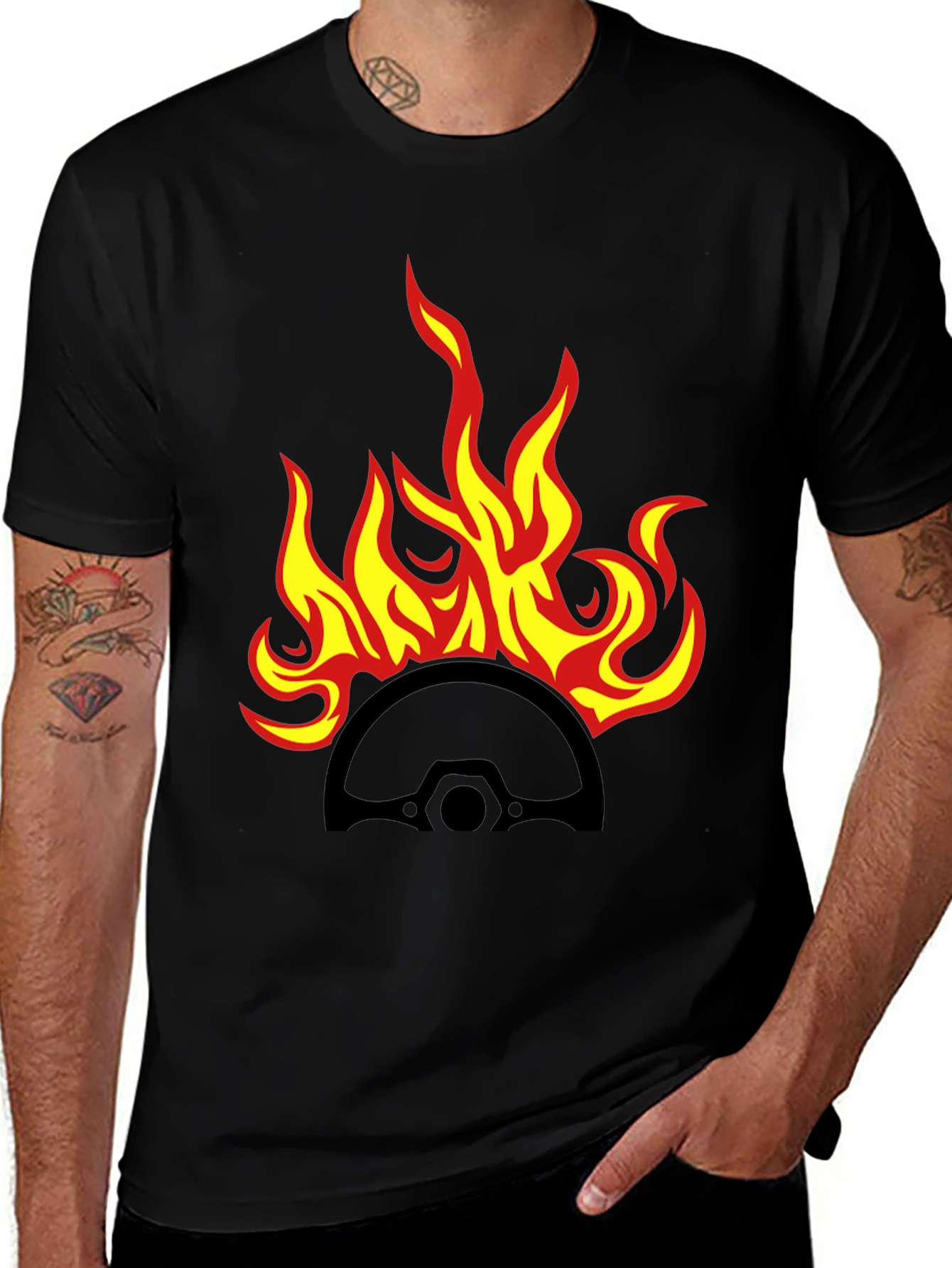 Variant 22 of Flame Wheel T-Shirt