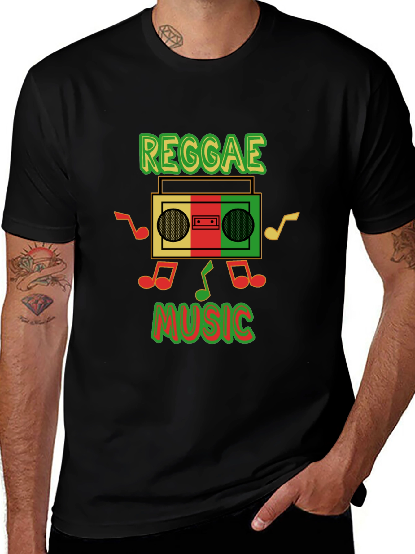 Variant 11 of Reggae Music T-Shirt