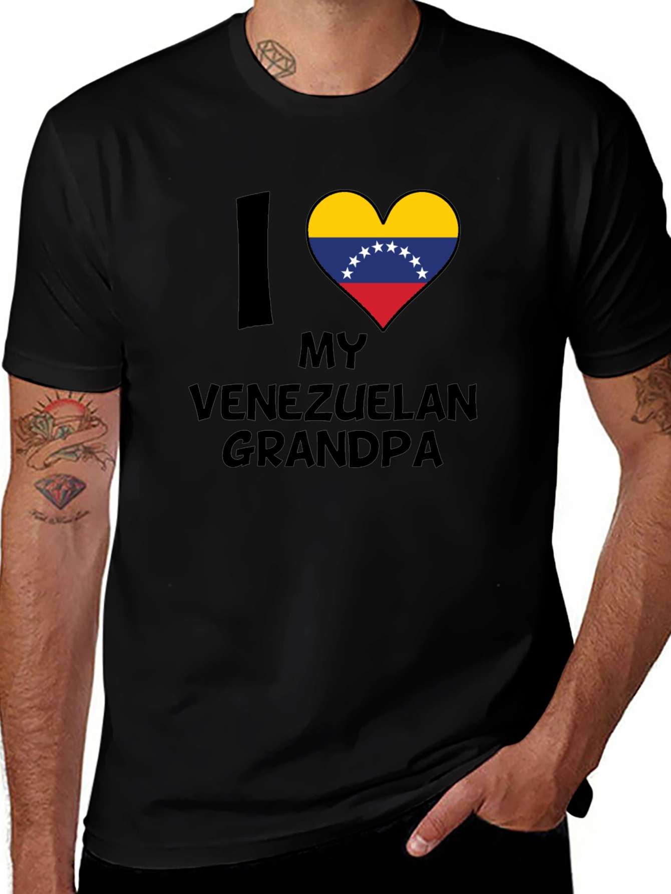 I Love My Venezuelan Grandpa T-Shirt