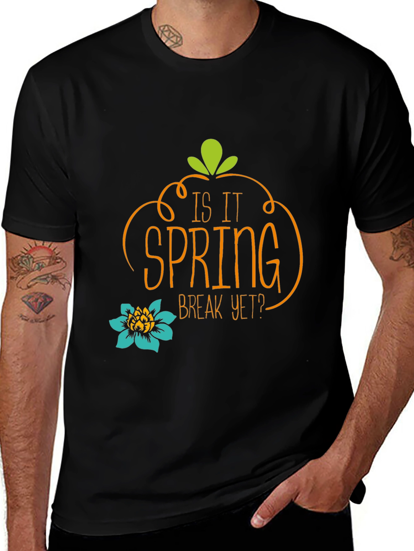 Variant 14 of Is It Spring Break Yet? Graphic Tee