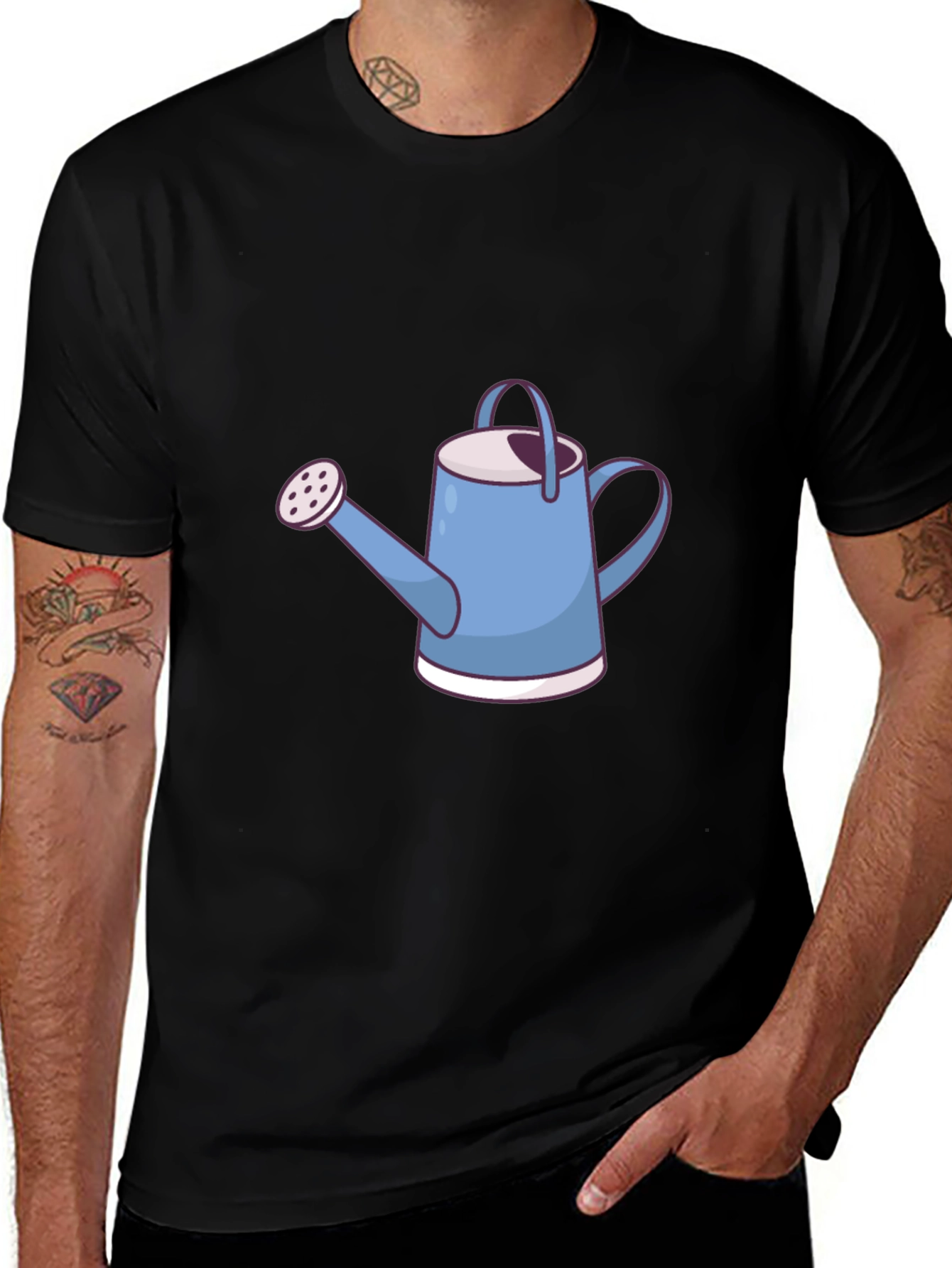 Variant 17 of Cute Watering Can Graphic Tee