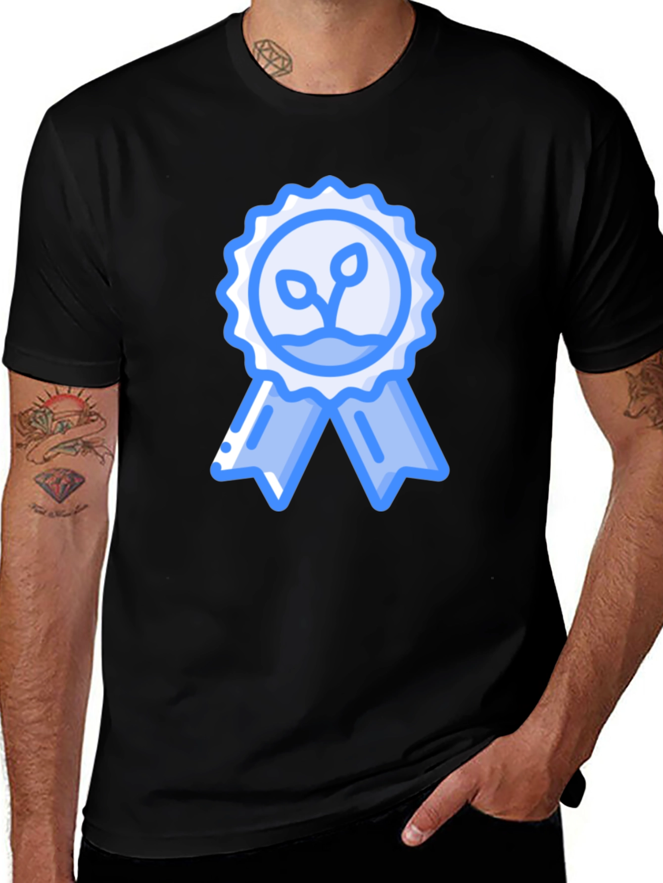 Variant 7 of Eco-Friendly Plant Award Graphic T-Shirt