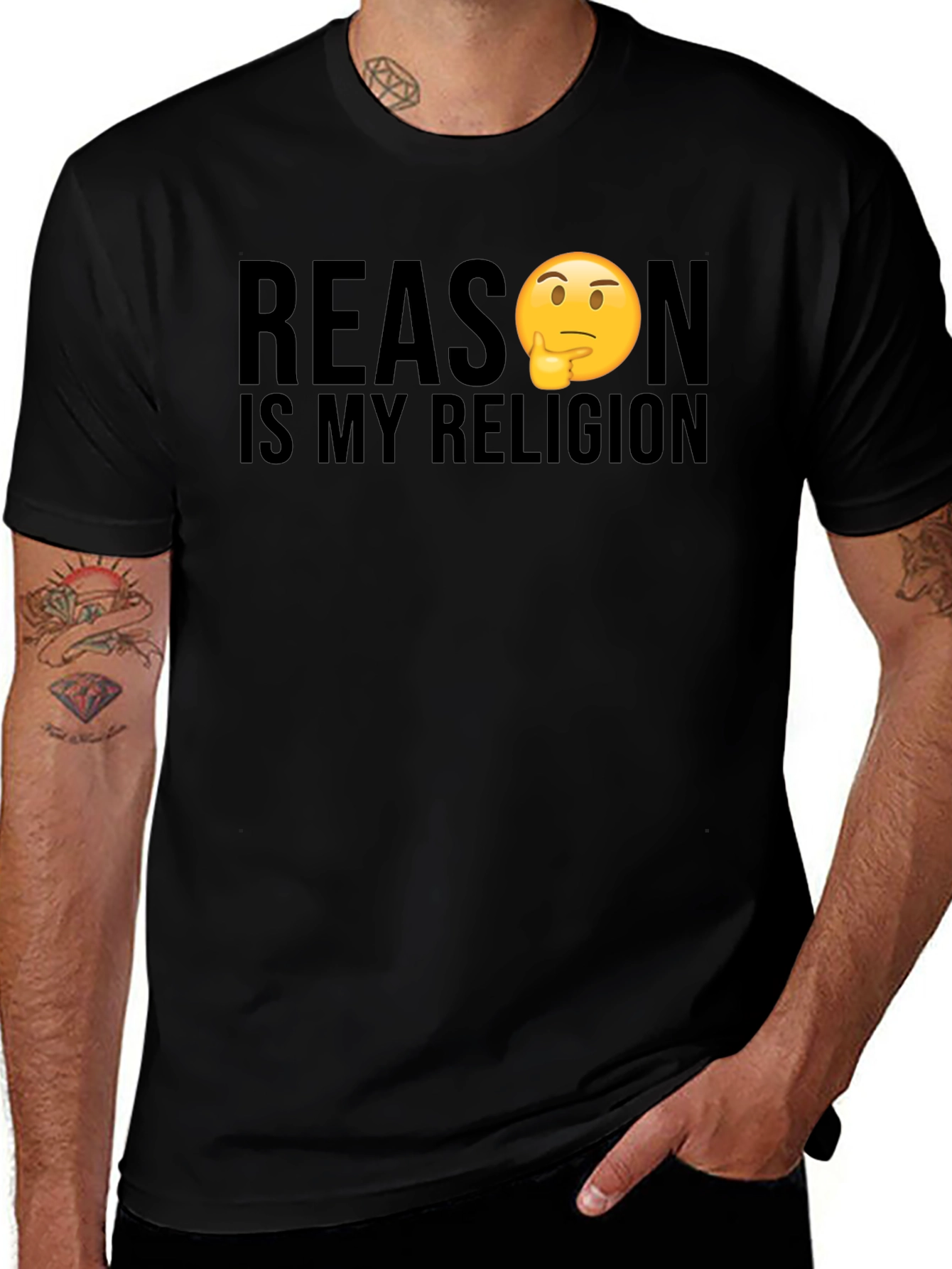 Variant 10 of Reason is My Religion Graphic T-Shirt