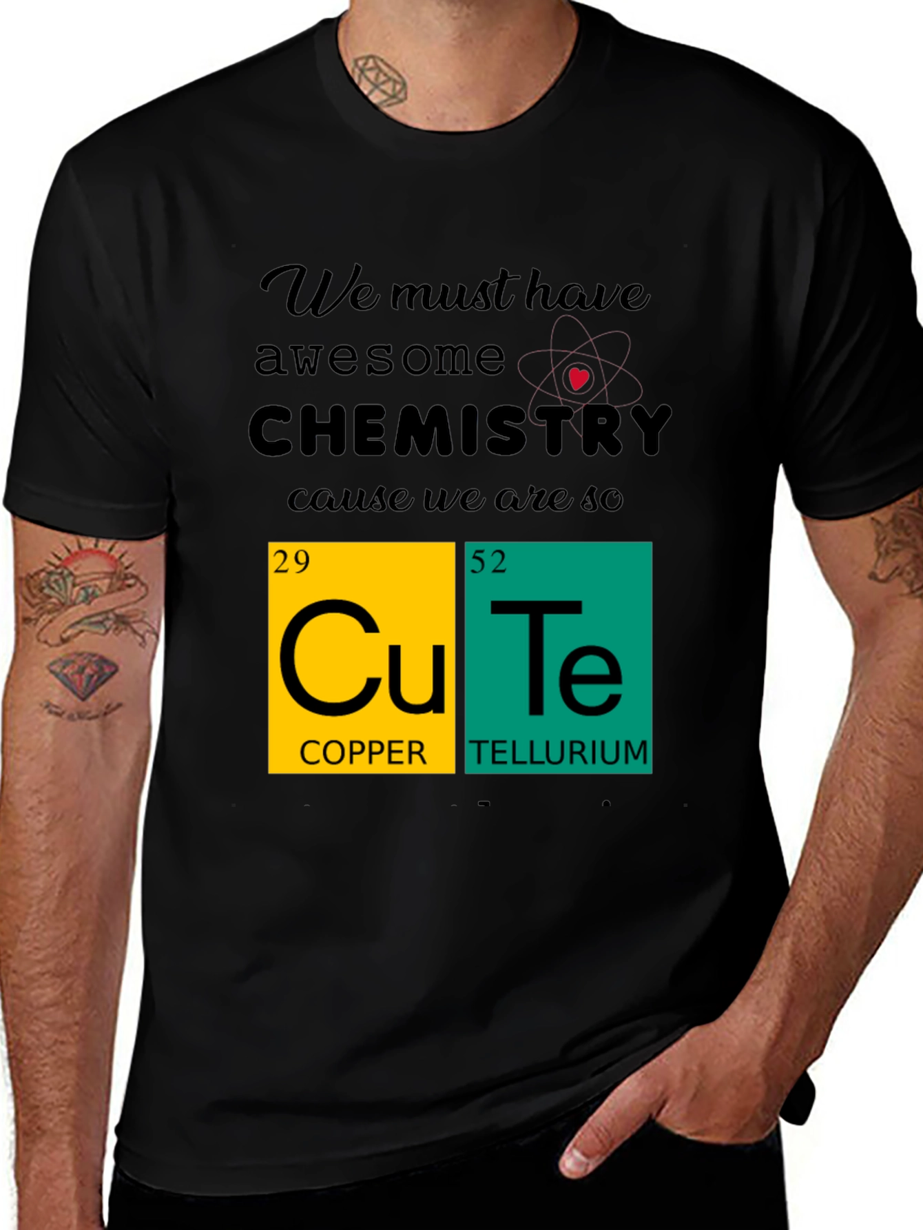 Variant 16 of Cute Chemistry Graphic Tee