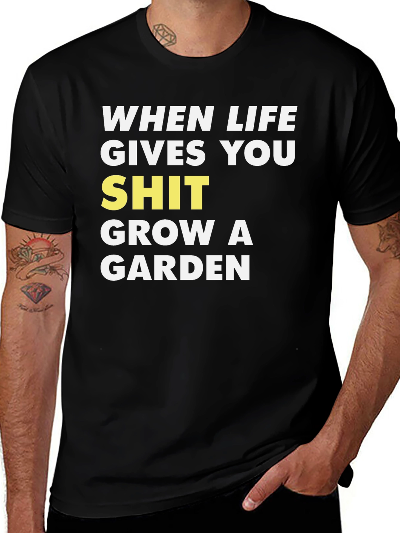 Variant 5 of When Life Gives You Shirt Grow A Garden Tee