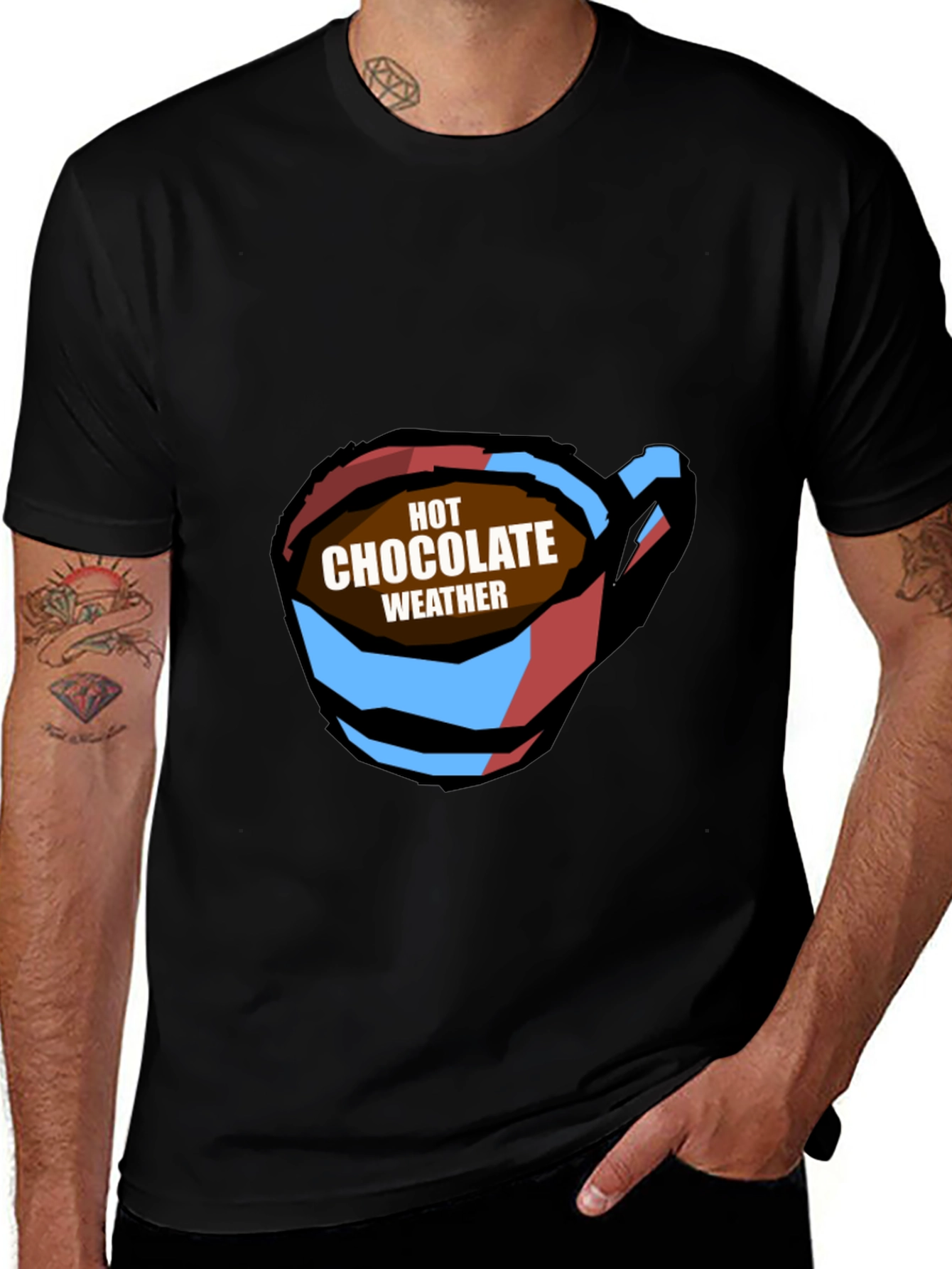 Hot Chocolate Weather Graphic Tee