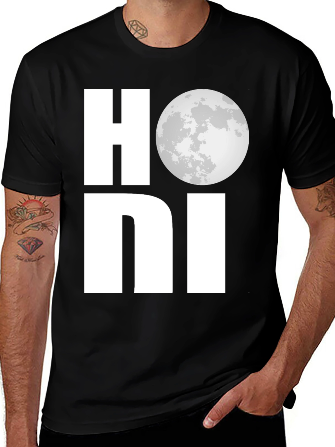 Variant 10 of Honi Moon Graphic T-Shirt
