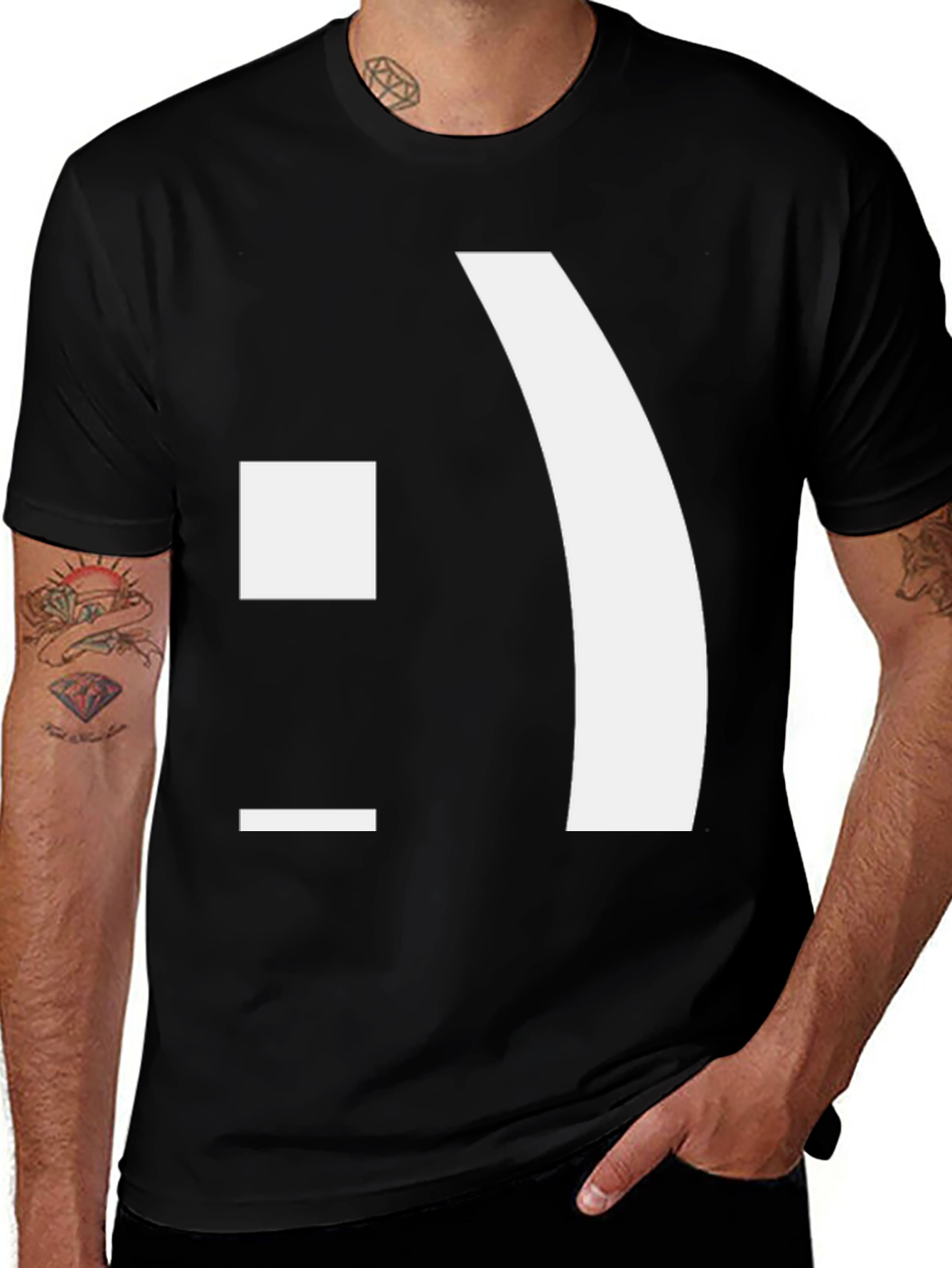 Variant 20 of Smiley Face T-Shirt