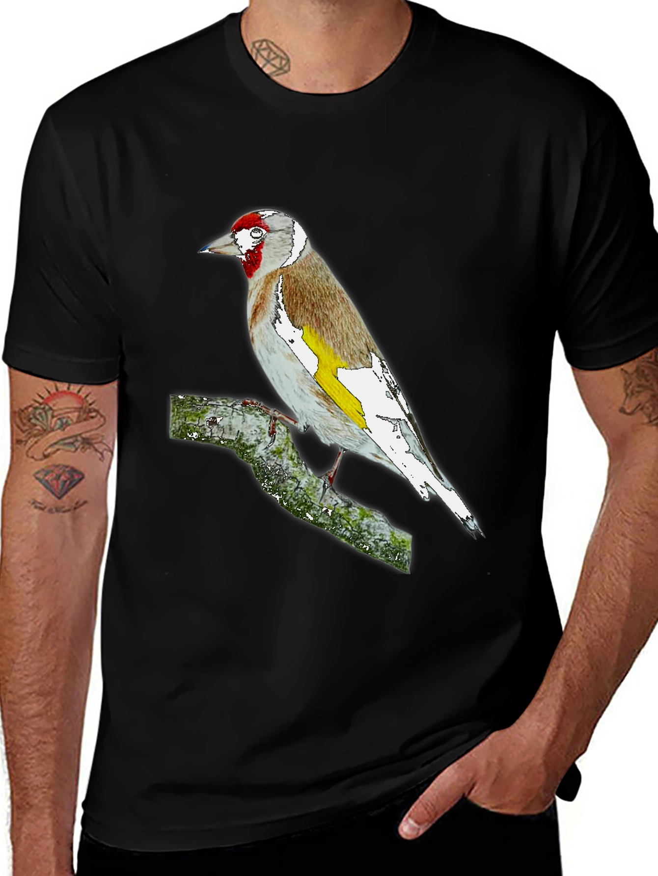 Variant 16 of Bird on Branch Graphic Tee