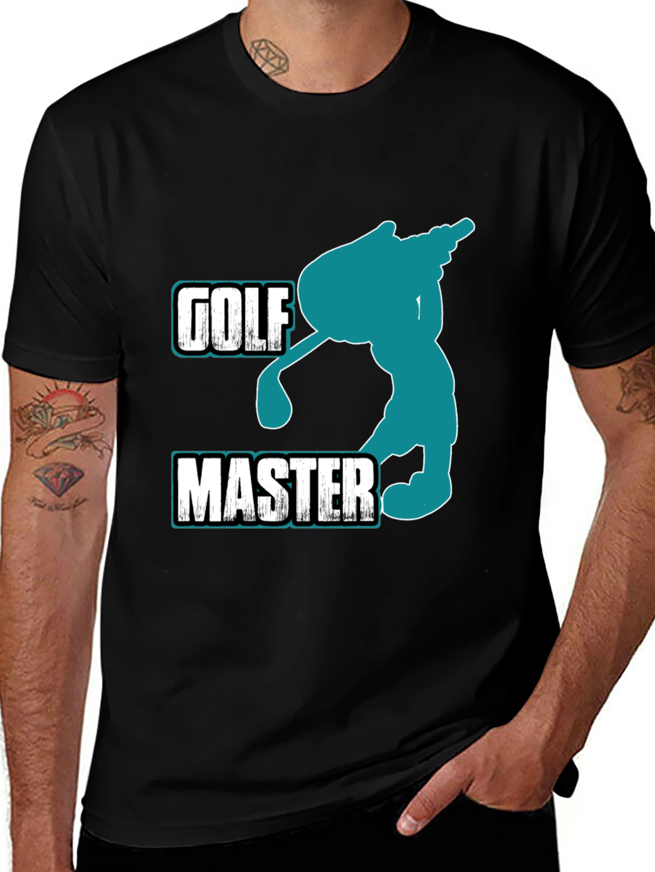 Variant 12 of Golf Master Graphic Tee - Stylish Golfer Apparel