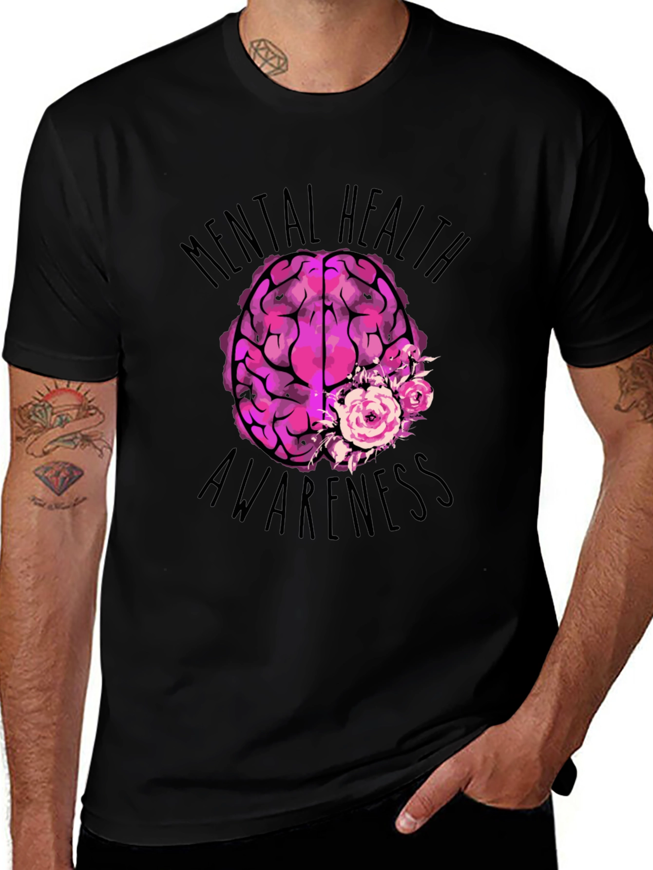 Variant 18 of Mental Health Awareness Graphic T-Shirt