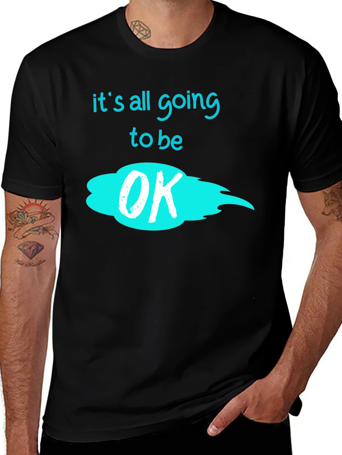 Variant 21 of It's All Going to Be OK Graphic Tee
