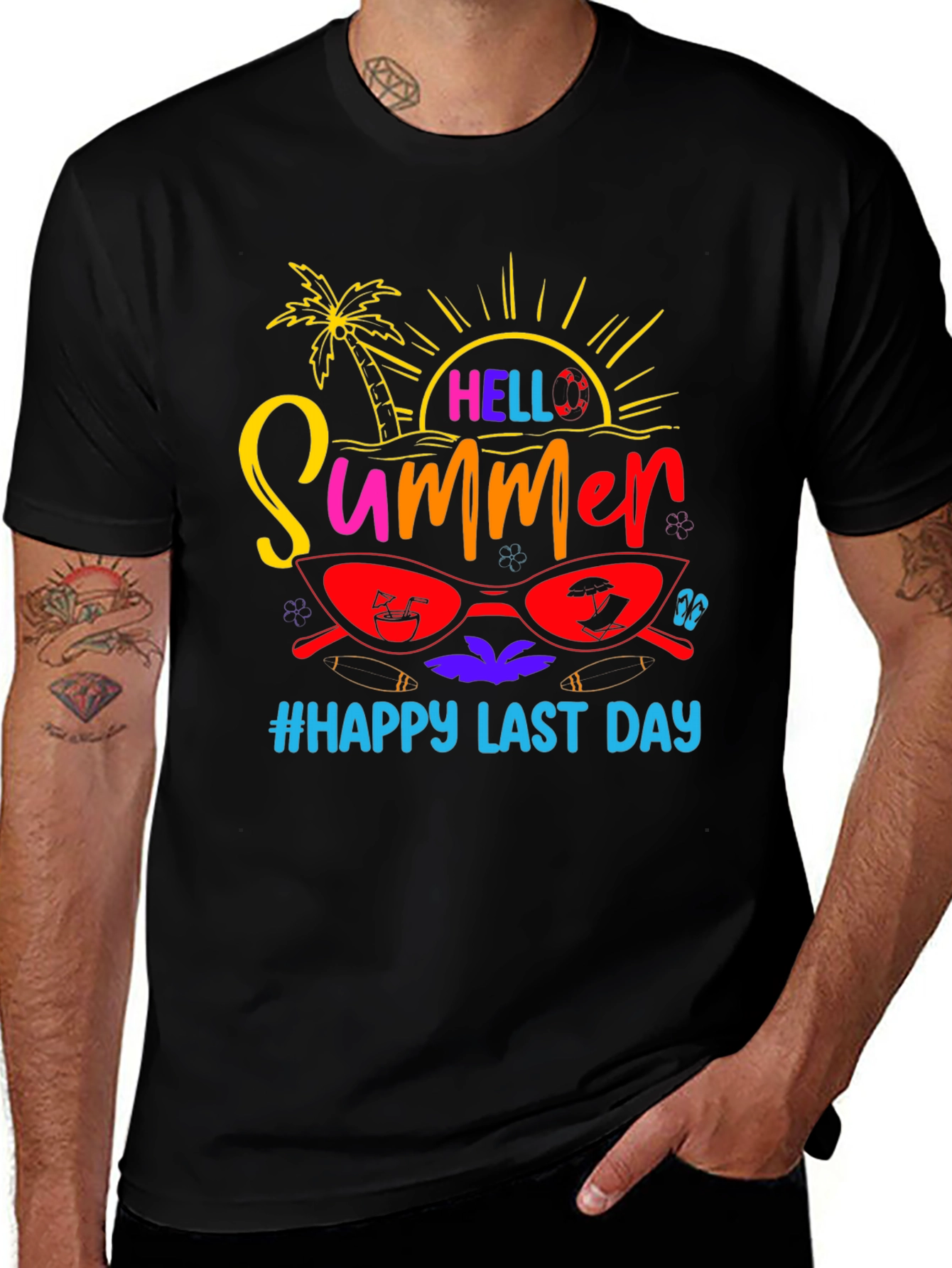 Variant 19 of Hello Summer T-Shirt