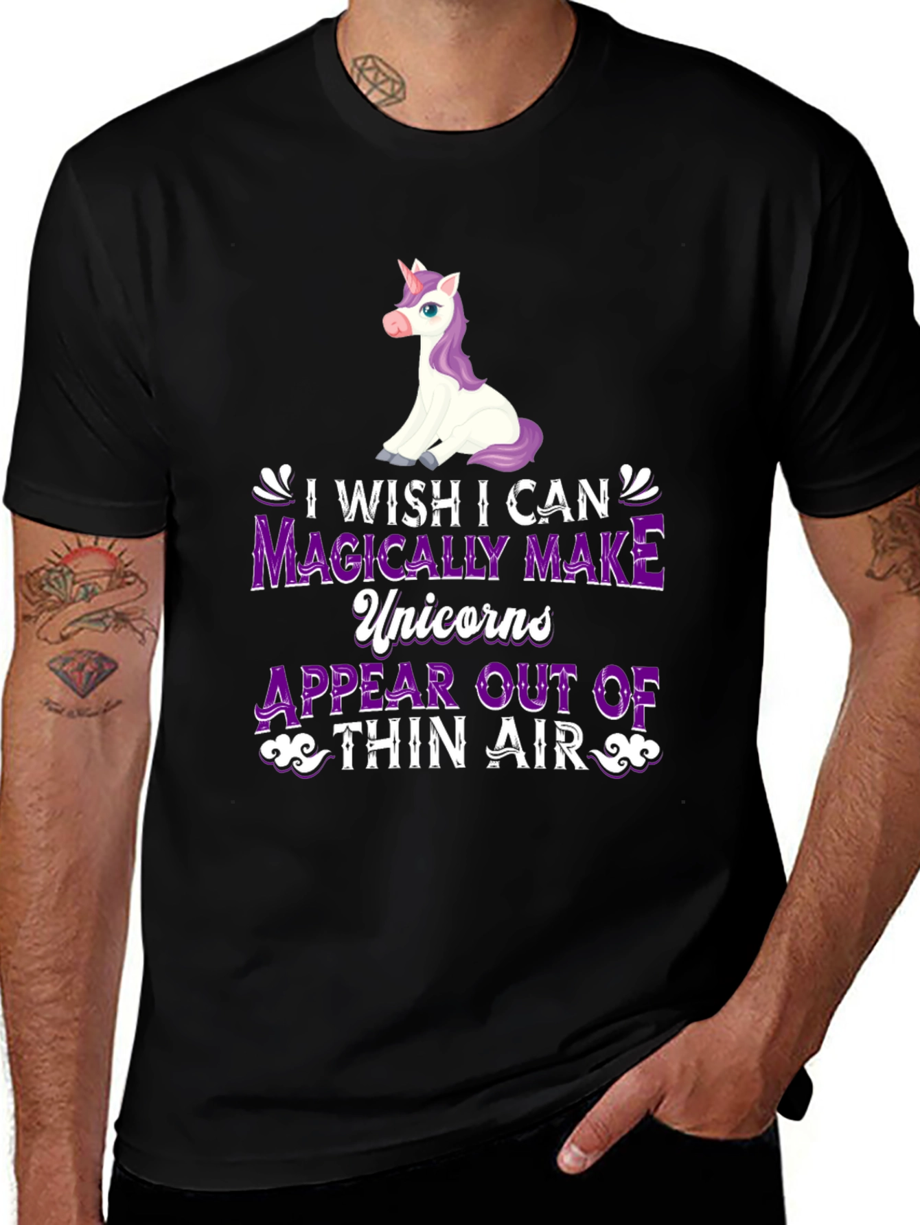 Magical Unicorn Graphic T-Shirt