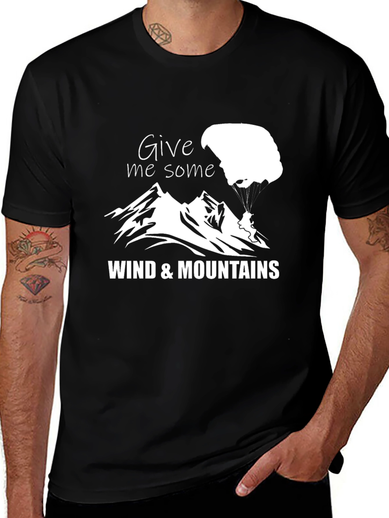 Variant 18 of Wind & Mountains Graphic T-Shirt