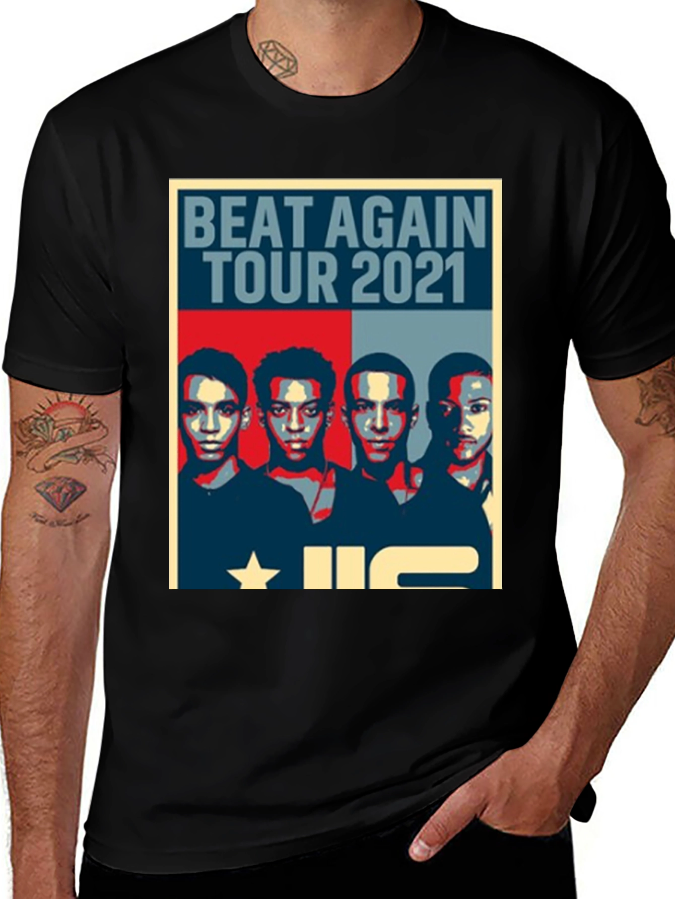 Beat Again Tour 2021 Band T-Shirt