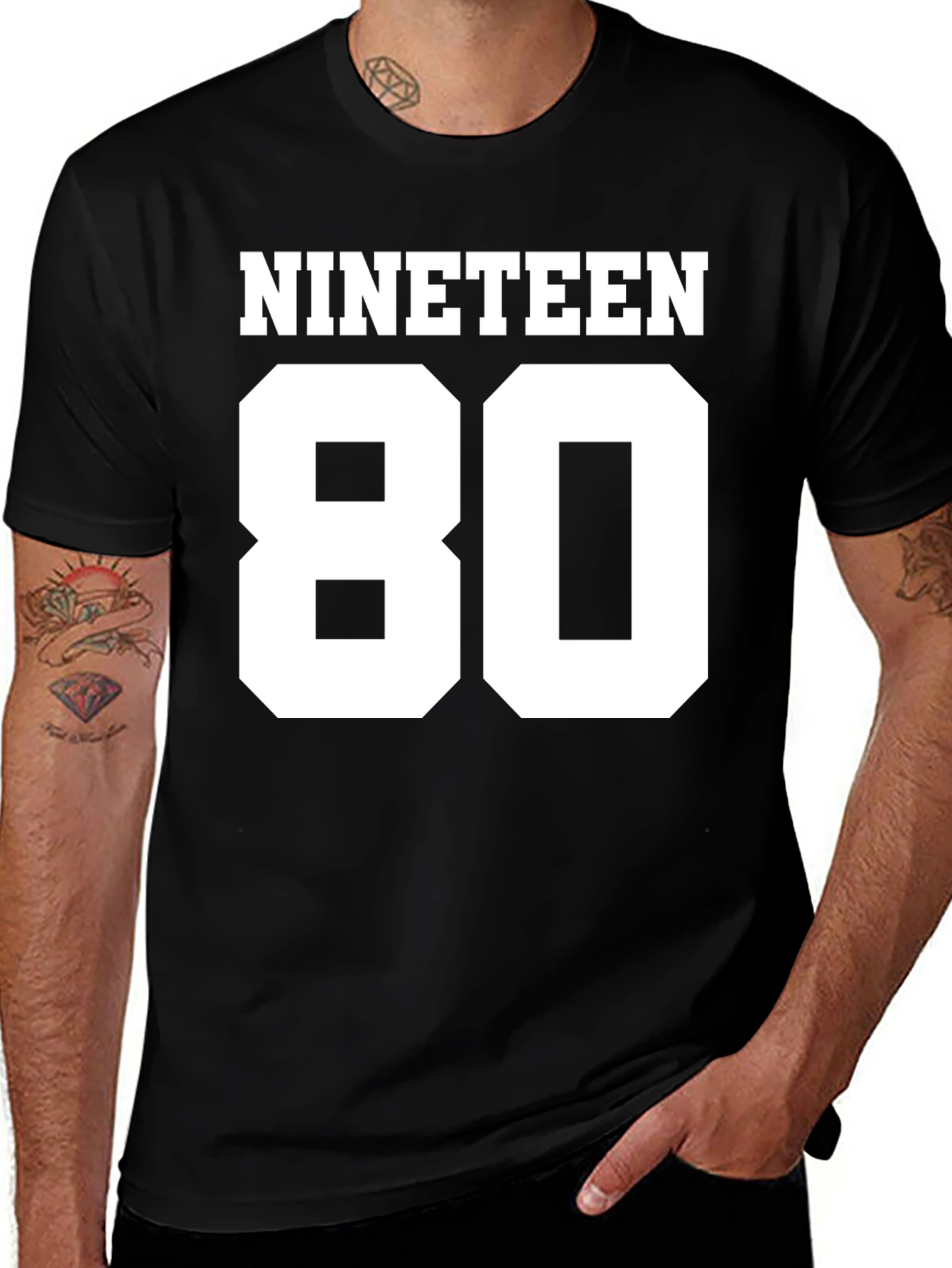 Nineteen Eighty T-Shirt - Retro Style