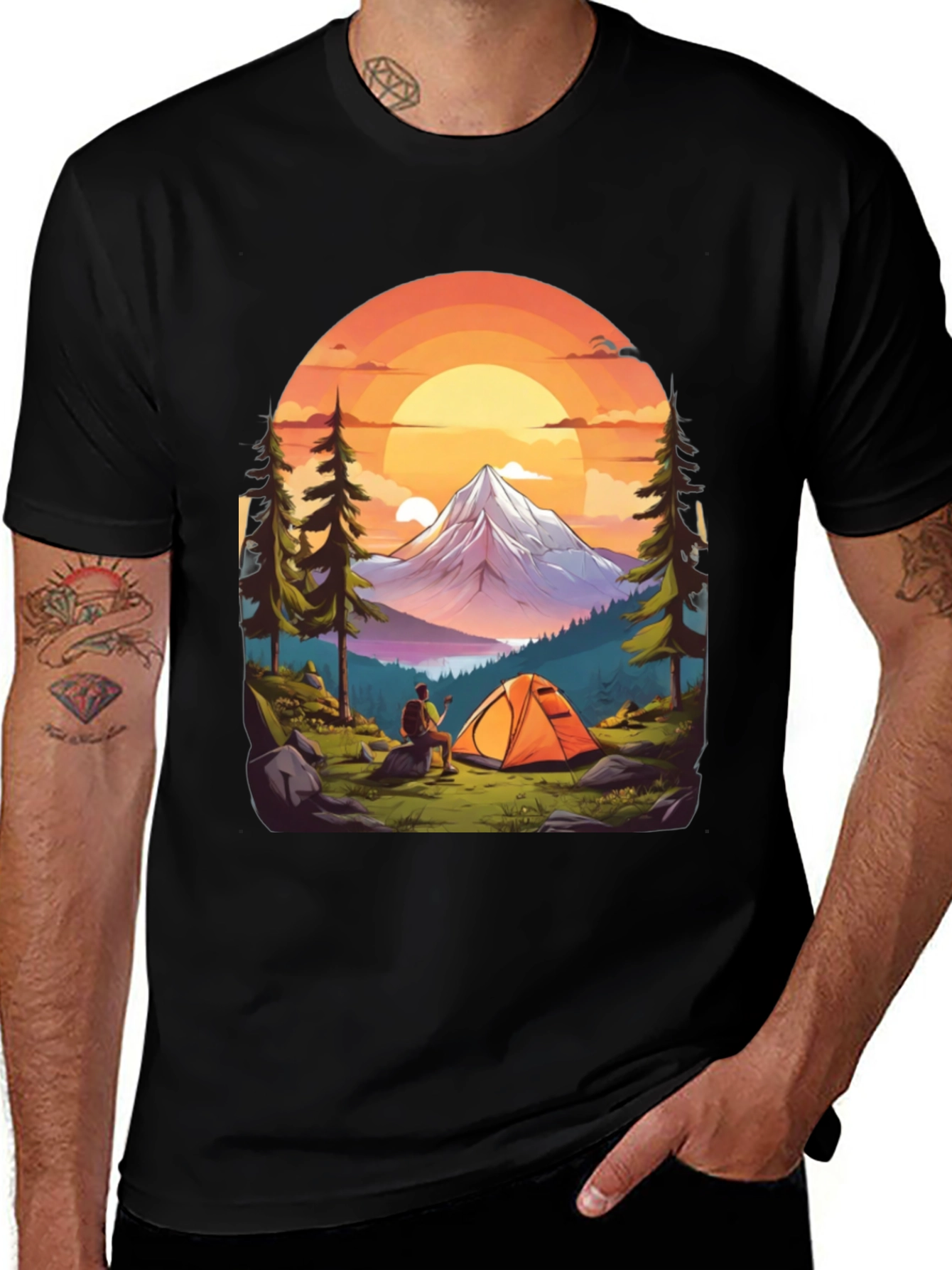 Variant 30 of Nature Adventure Graphic Tee