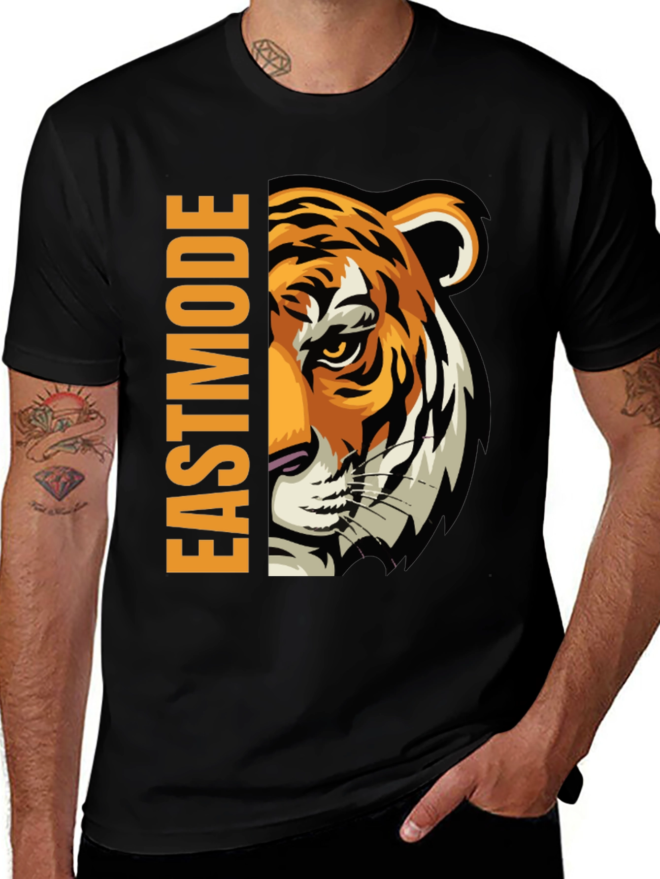 Variant 17 of Eastmode Tiger Graphic Tee