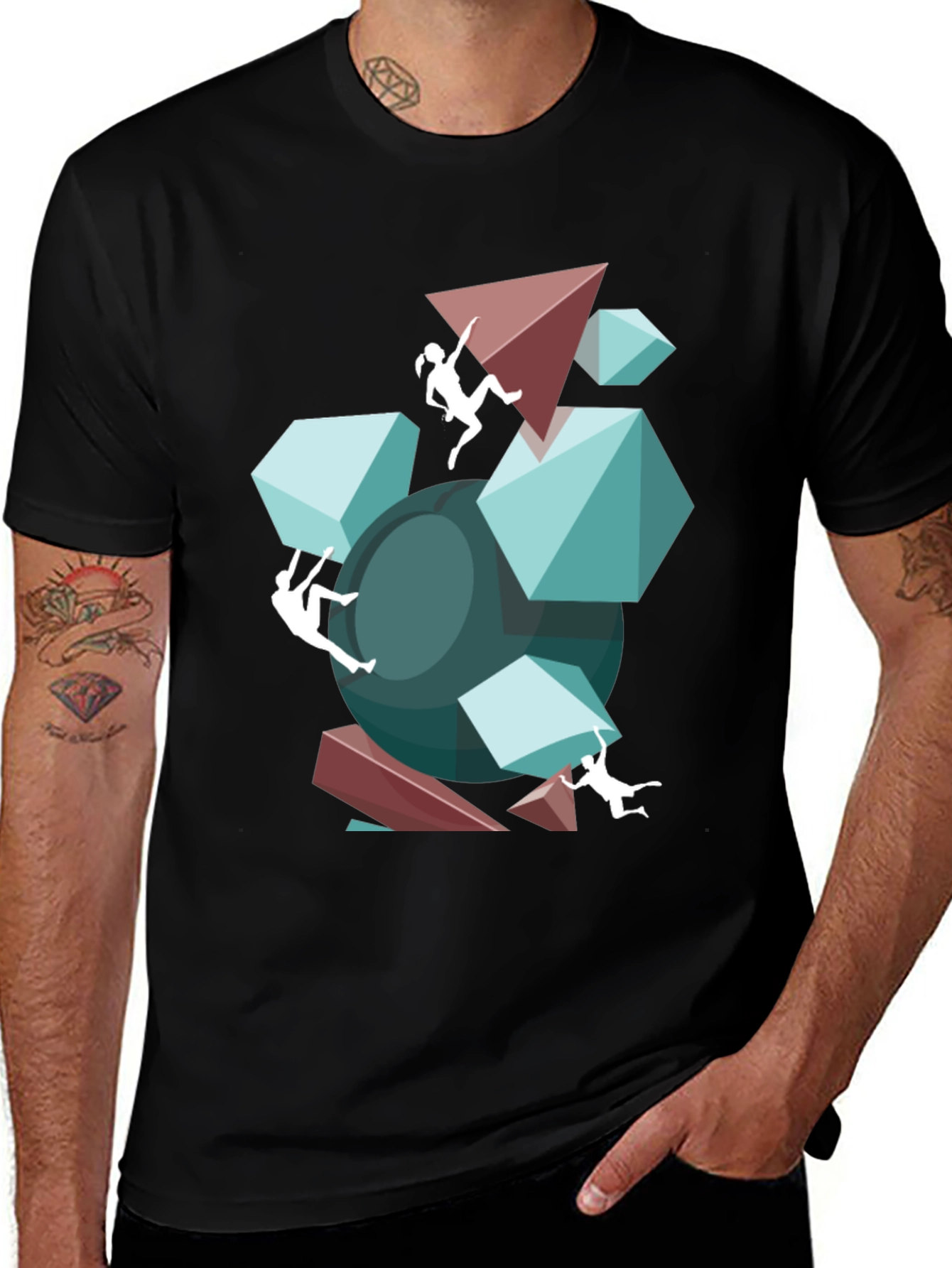 Climbing Graphic T-Shirt