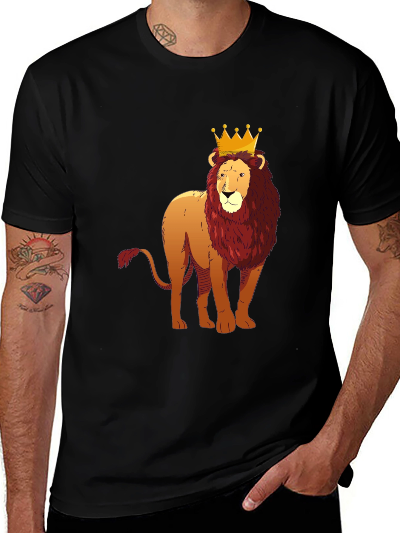 King Lion Graphic T-Shirt