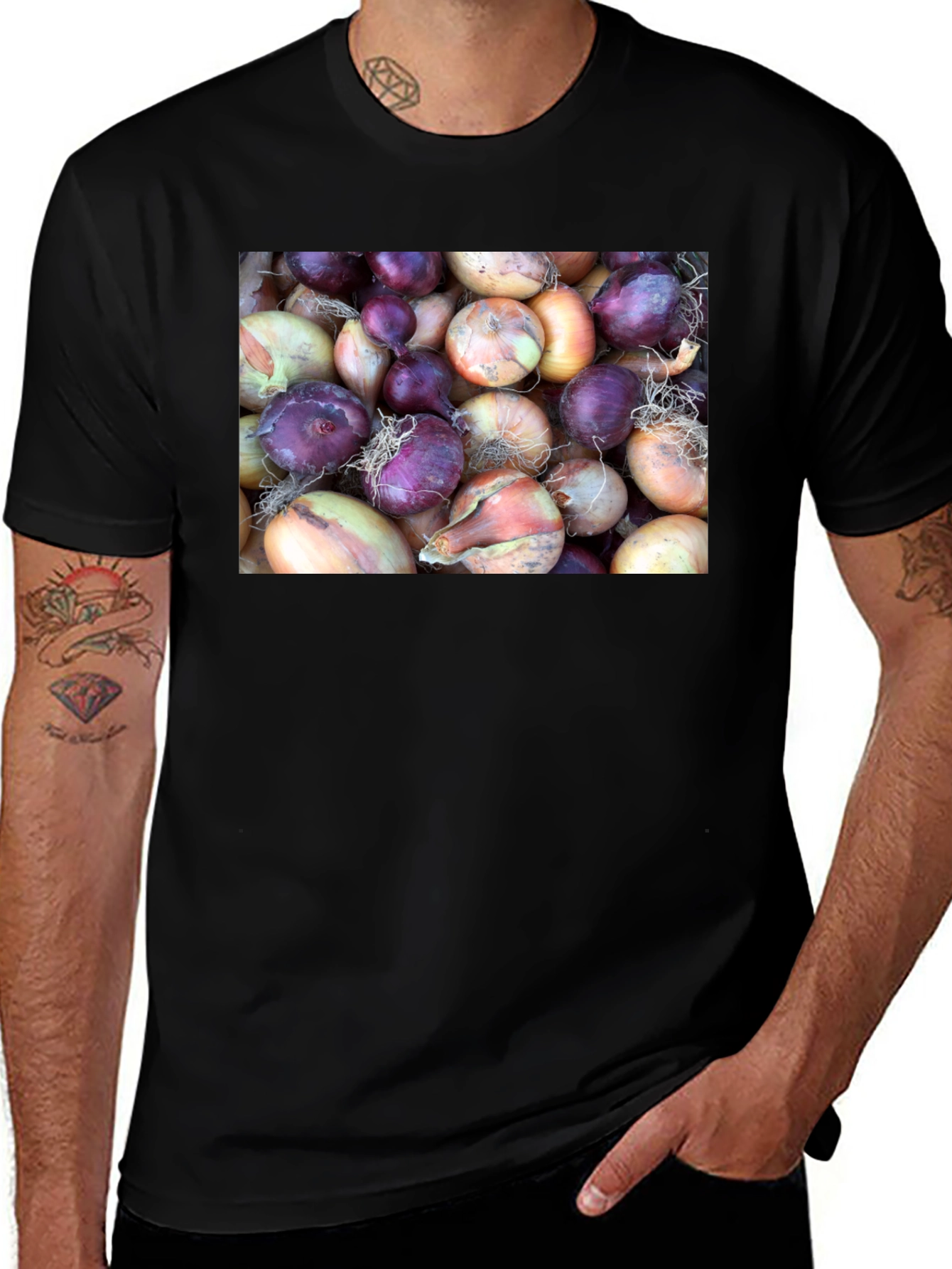 Variant 4 of Onion Lover's T-Shirt