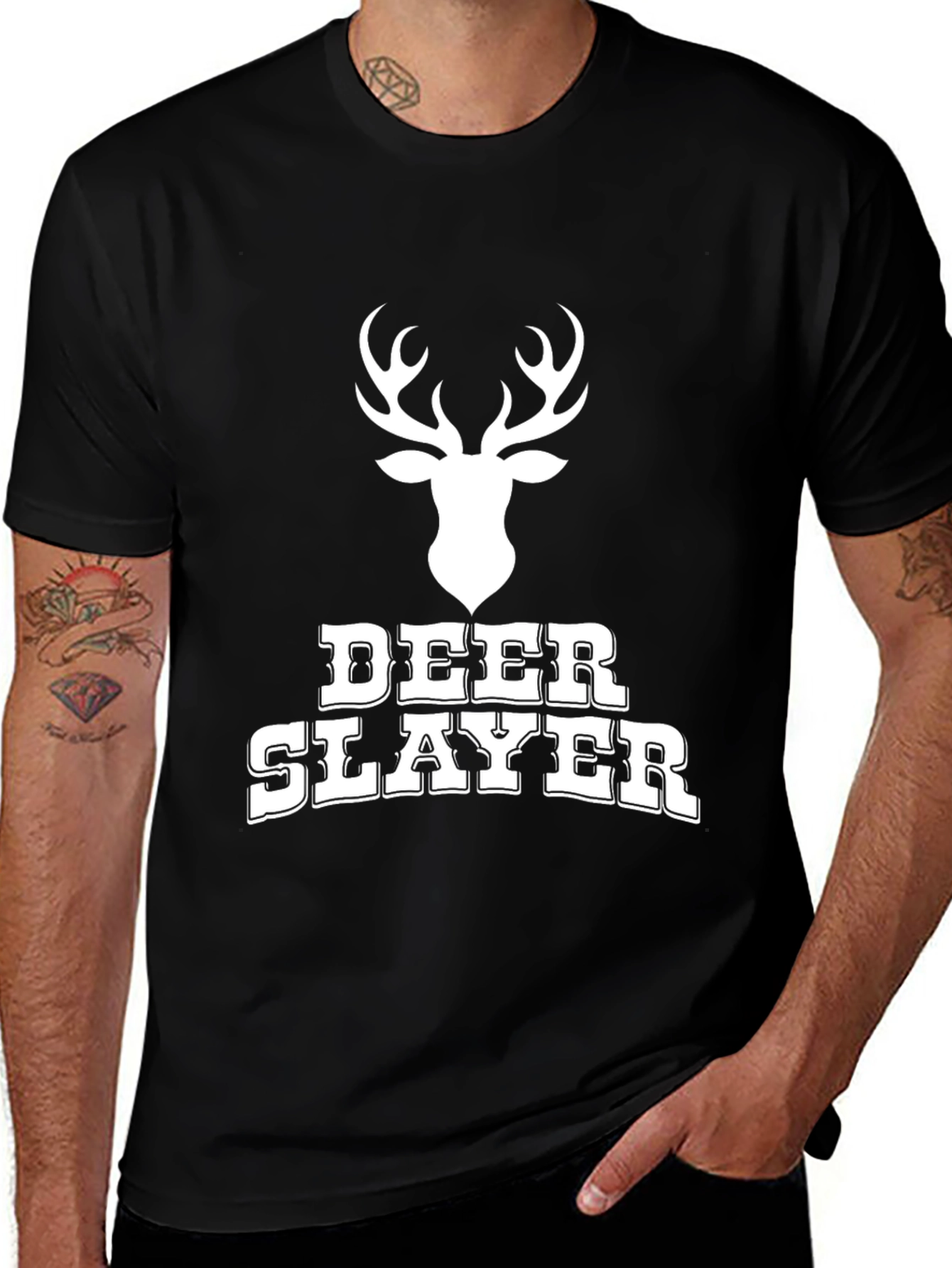 Variant 18 of Deer Slayer Graphic T-Shirt