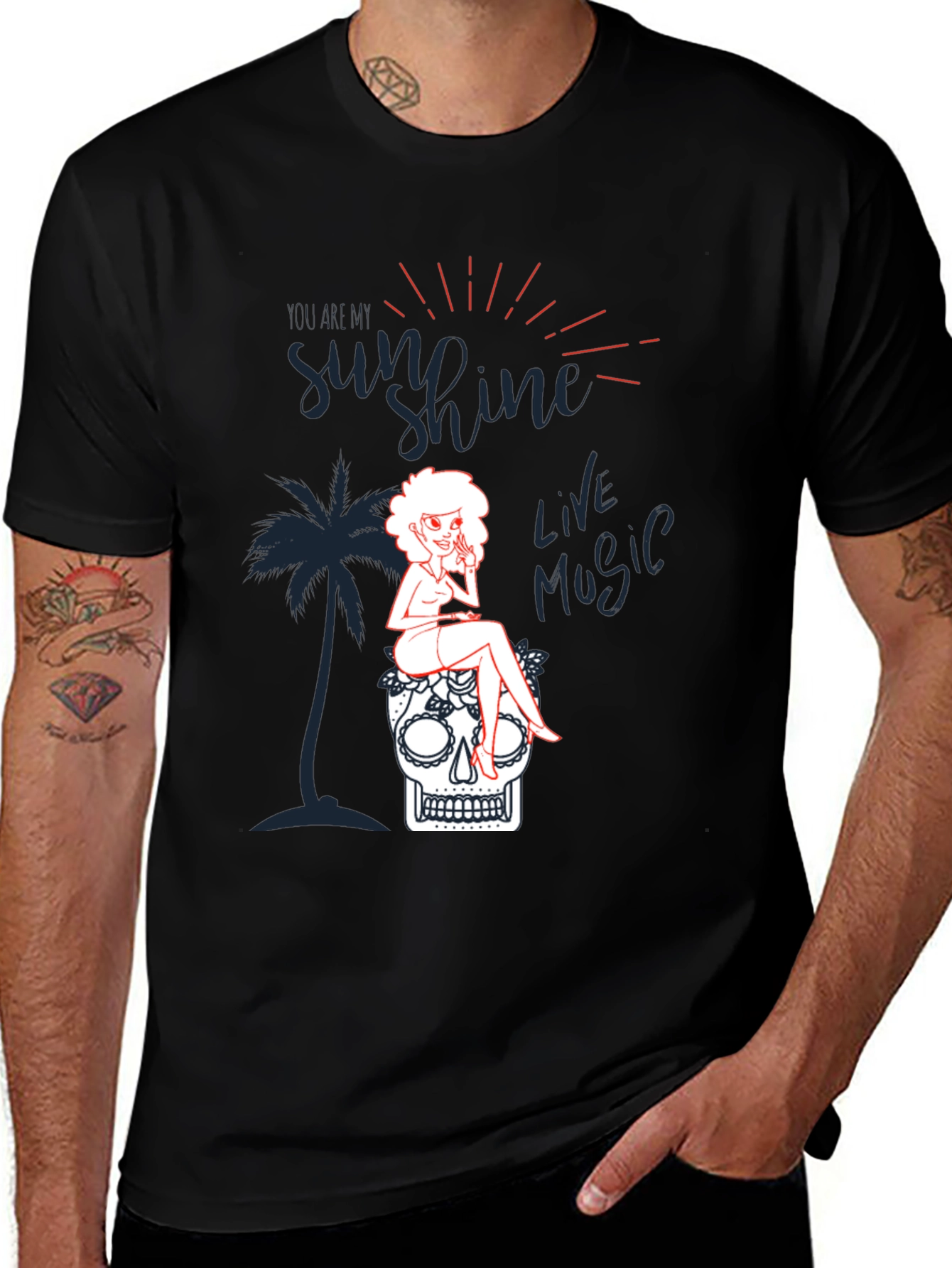 Variant 16 of Sunshine Live Music Graphic T-Shirt