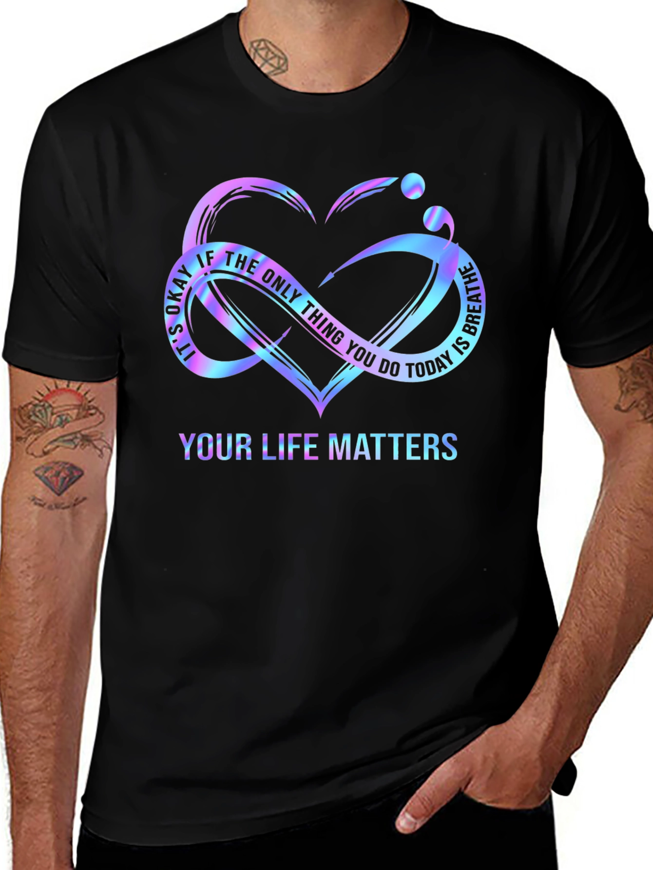 Variant 3 of Your Life Matters Graphic Tee