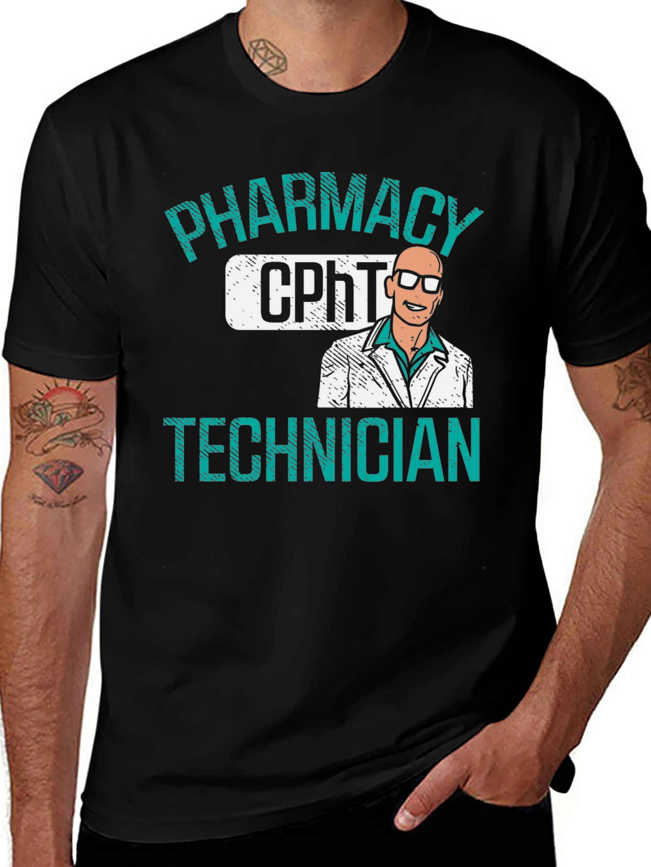 Pharmacy Technician T-Shirt - CPhT Certified